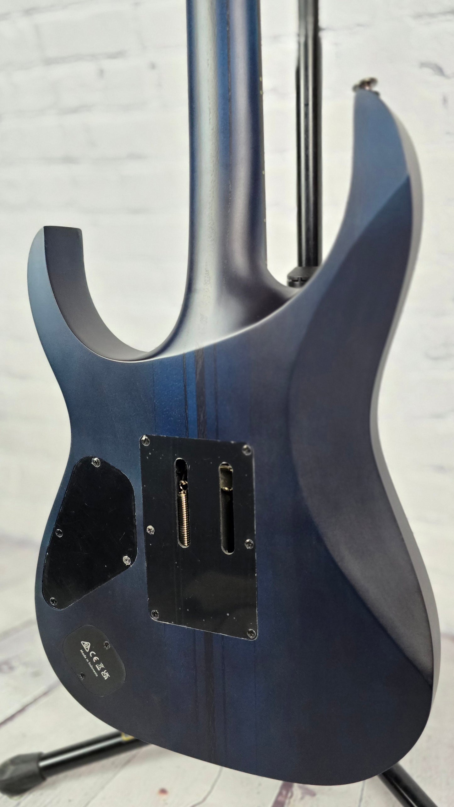 Ibanez Premium RGT1270PB CTF 6 String Electric Guitar Cosmic Blue Starburst Flat