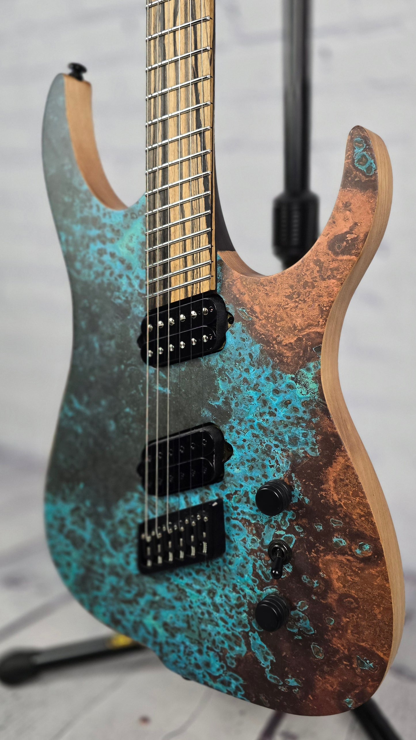 Ormsby Hype GTR Elite 6 String Copper Print Electric Guitar Wenge Neck