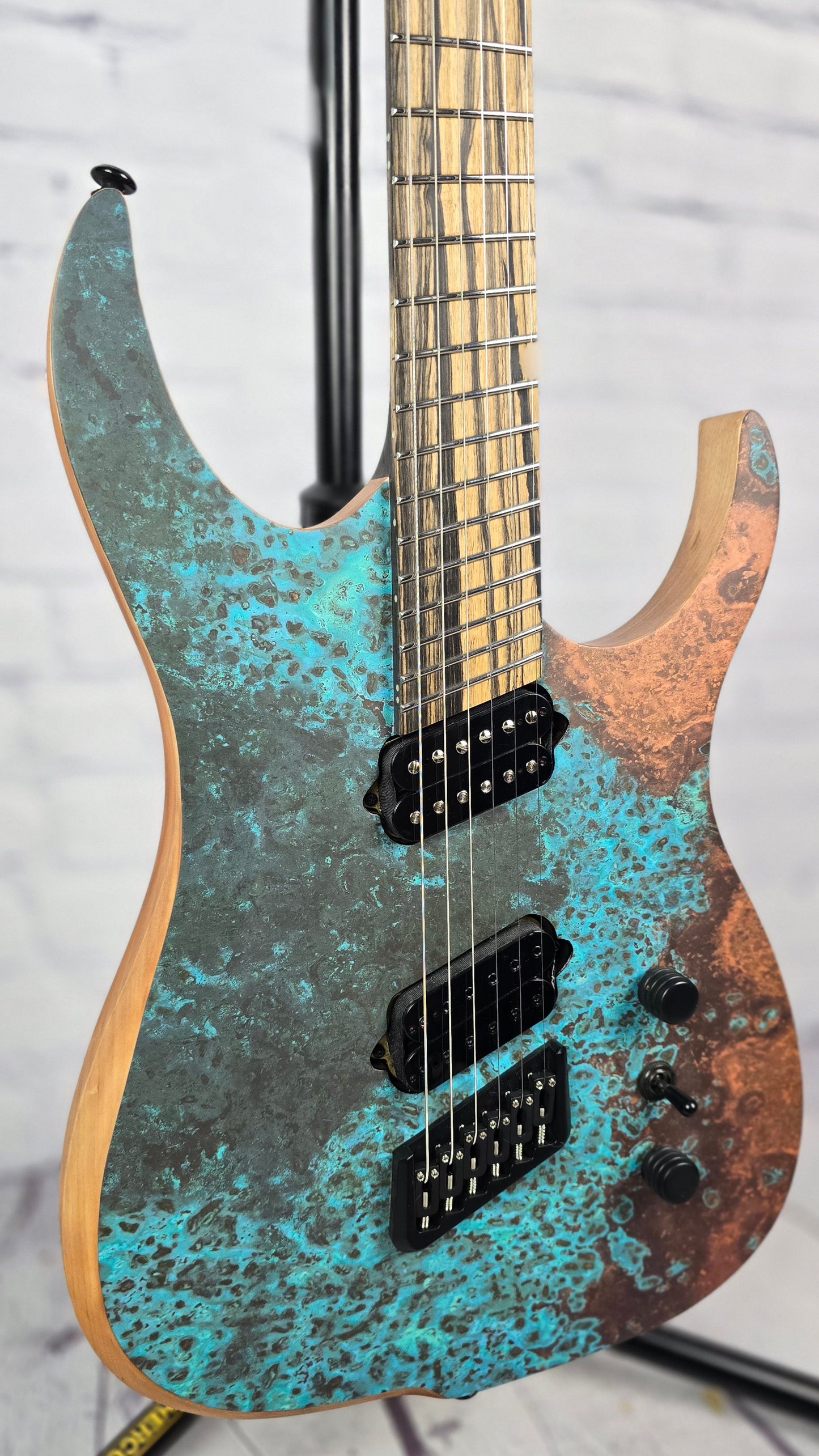 Ormsby Hype GTR Elite 6 String Copper Print Electric Guitar Wenge Neck
