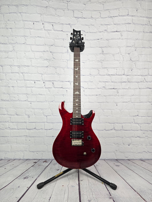 Paul Reed Smith PRS SE CE24 6 String Electric Guitar Black Cherry