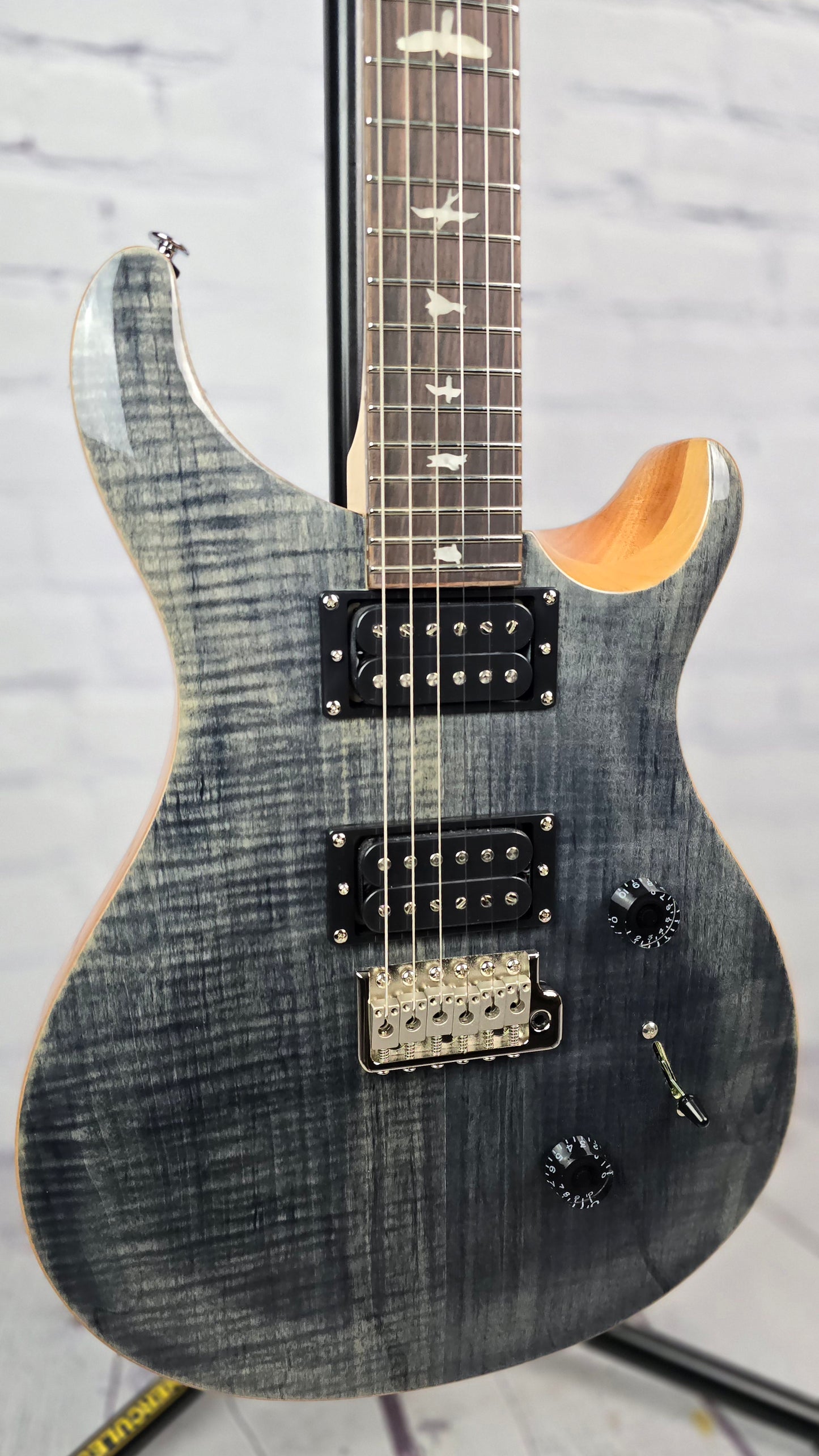 Paul Reed Smith PRS SE Custom 24 6 String Electric Guitar Charcoal