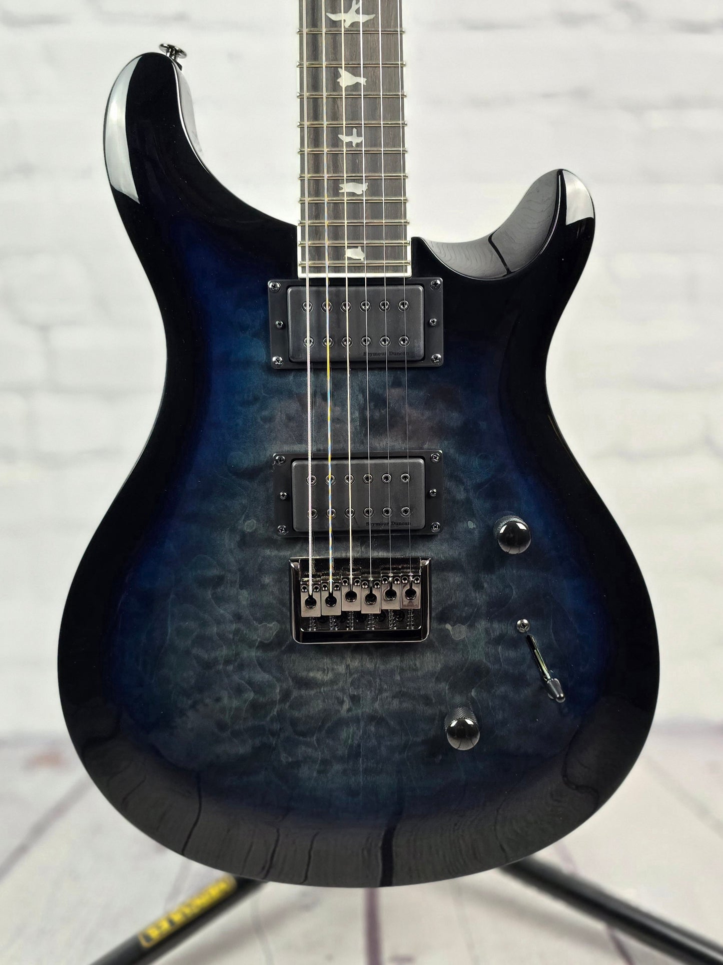 Paul Reed Smith PRS SE Mark Holcomb 6 String Electric Guitar Holcomb Blue Burst