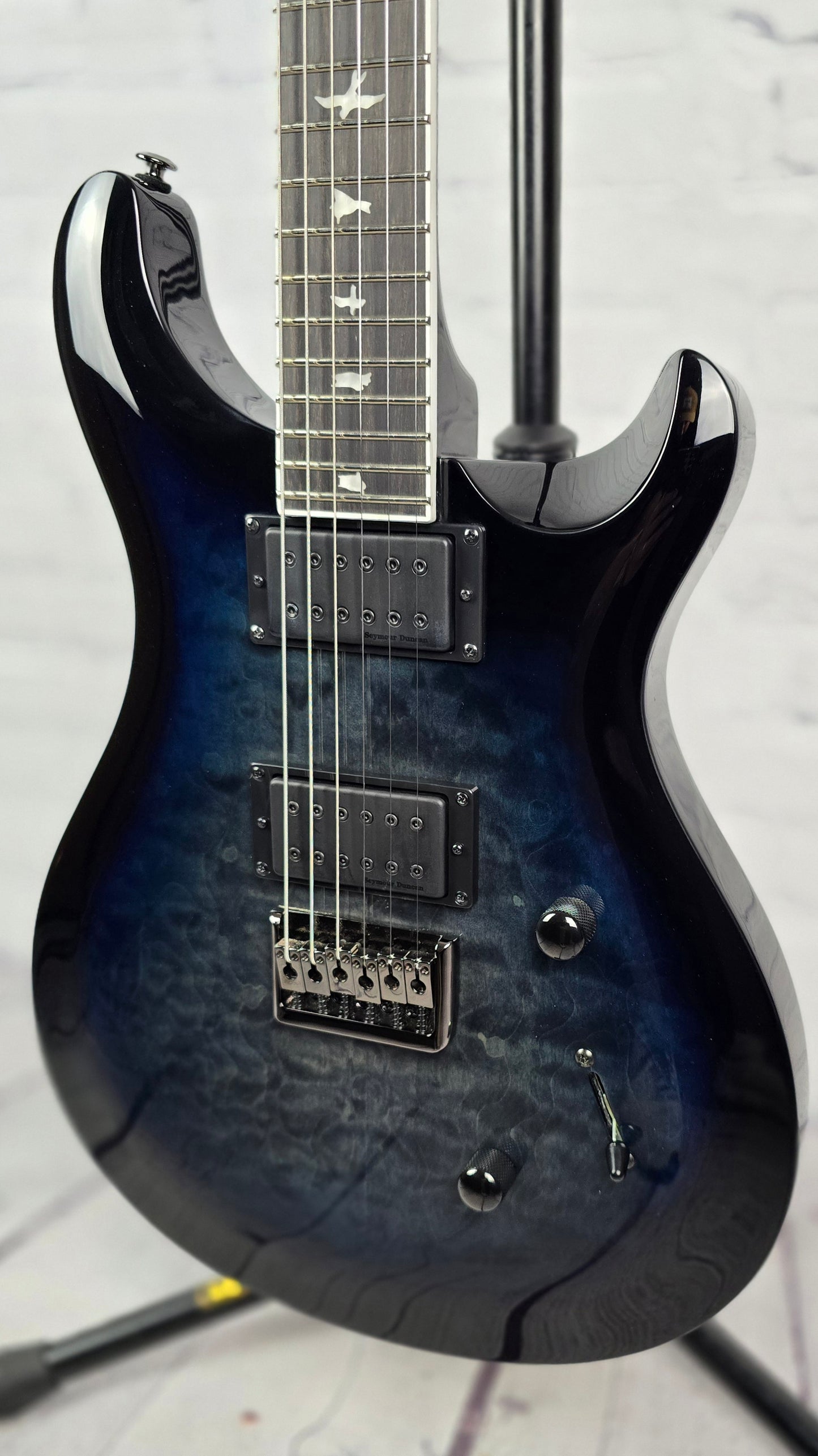 Paul Reed Smith PRS SE Mark Holcomb 6 String Electric Guitar Holcomb Blue Burst