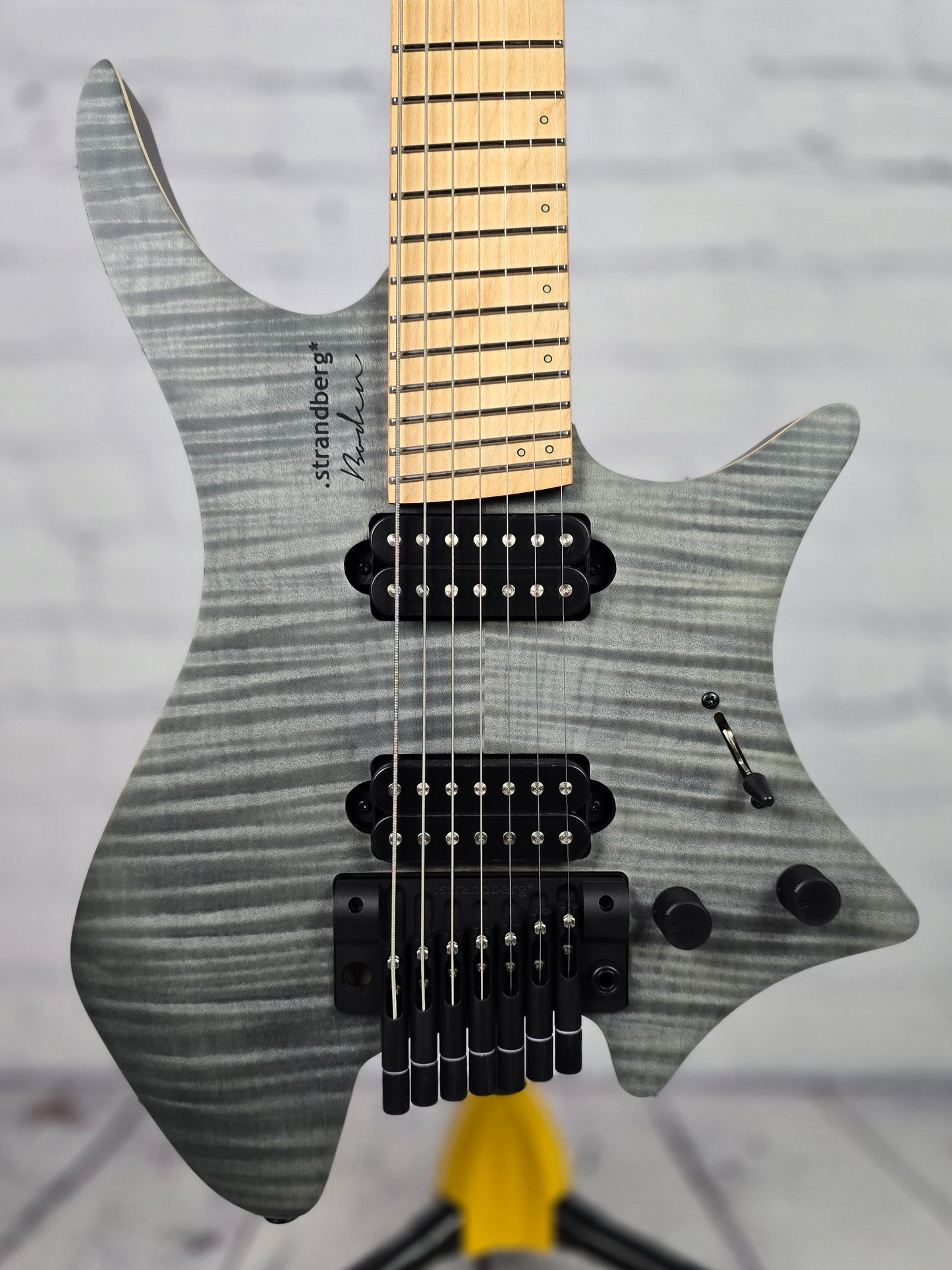 USED Strandberg Boden Standard NX 7 Tremolo String Electric Guitar Charcoal