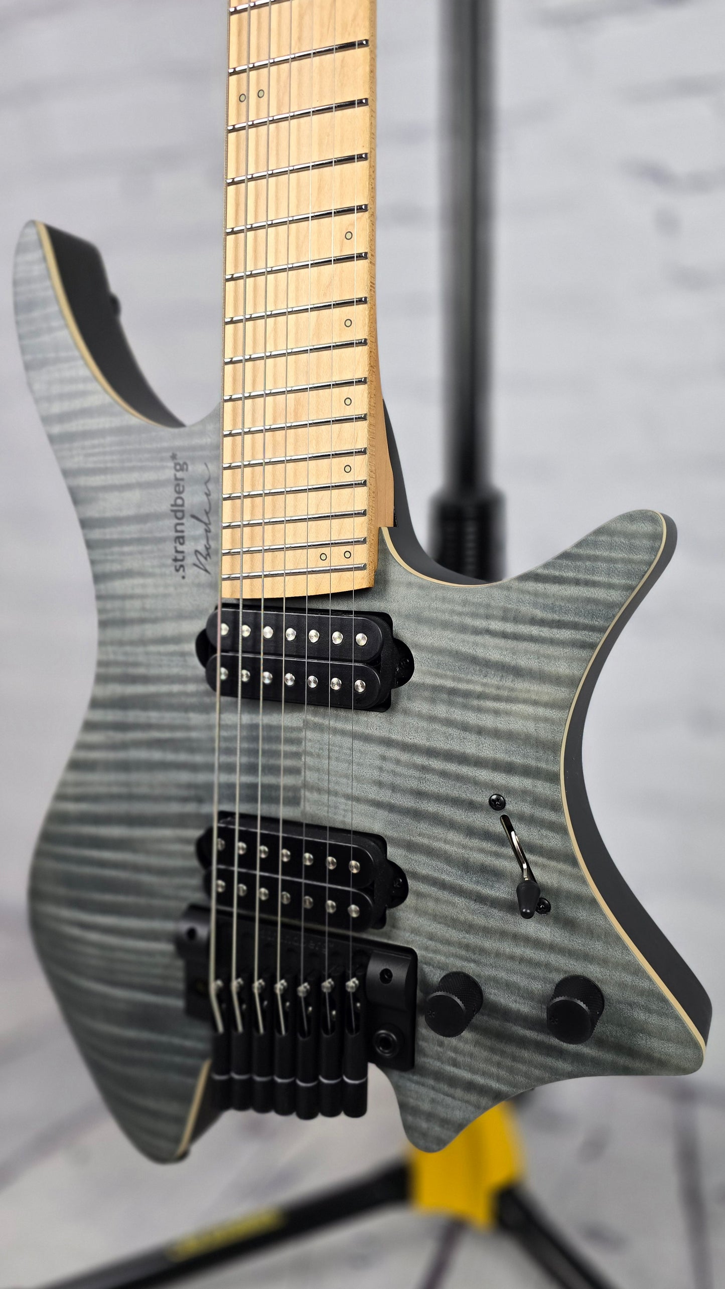 USED Strandberg Boden Standard NX 7 Tremolo String Electric Guitar Charcoal