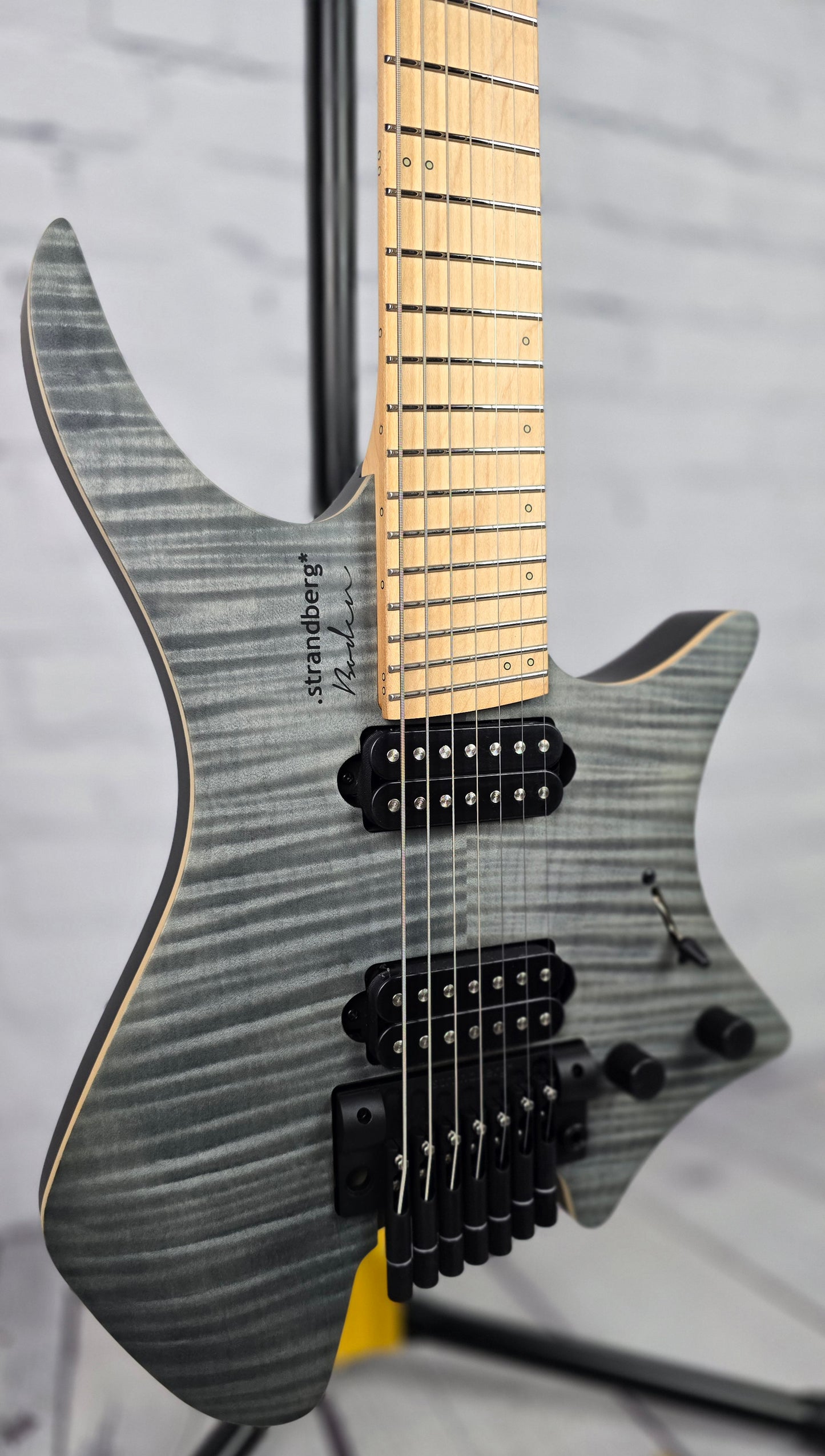 USED Strandberg Boden Standard NX 7 Tremolo String Electric Guitar Charcoal