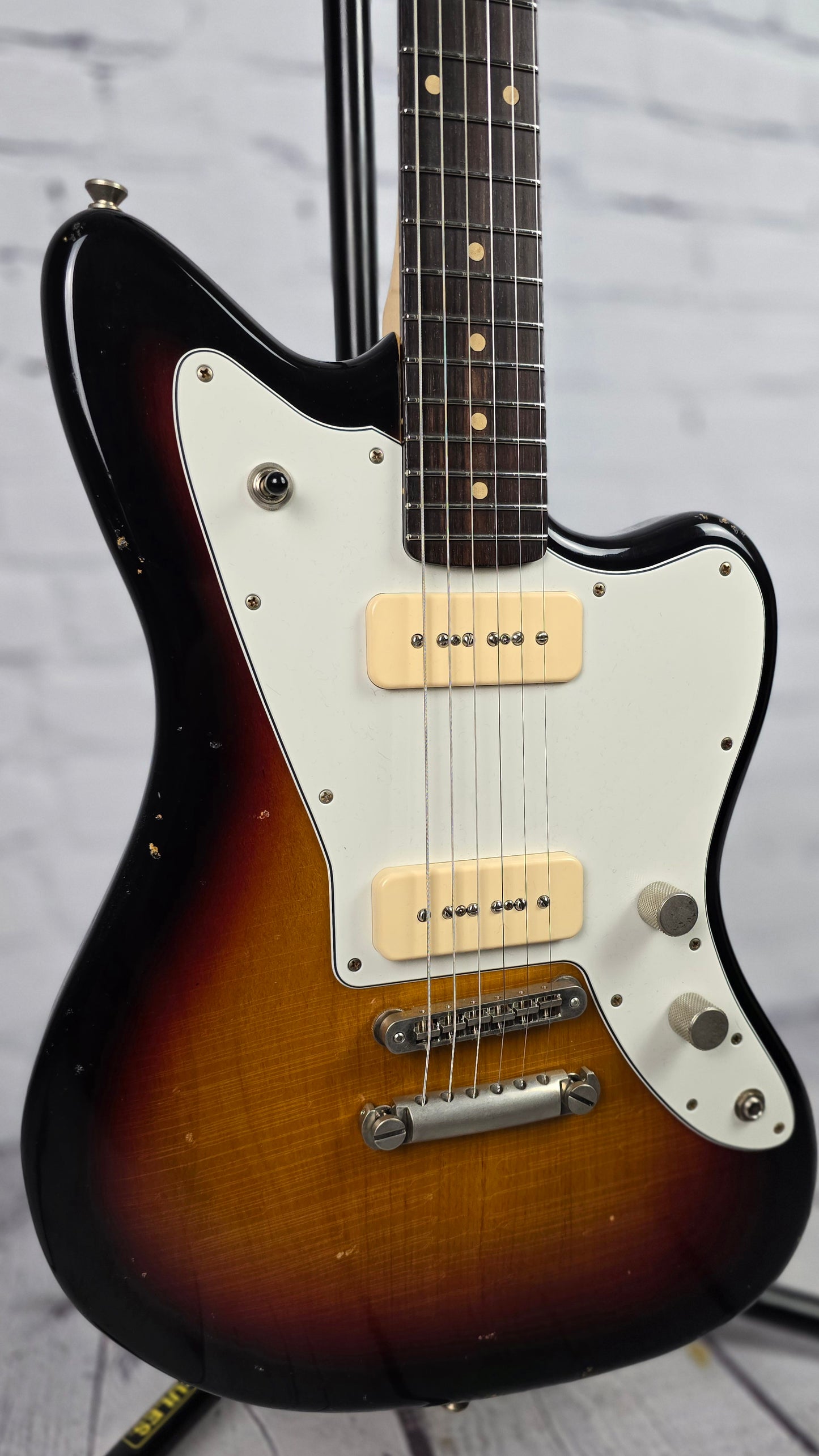 Fano Guitars JM6 Oltre 6 String Electric Guitar Lollar P90 Sunburst 3TSB