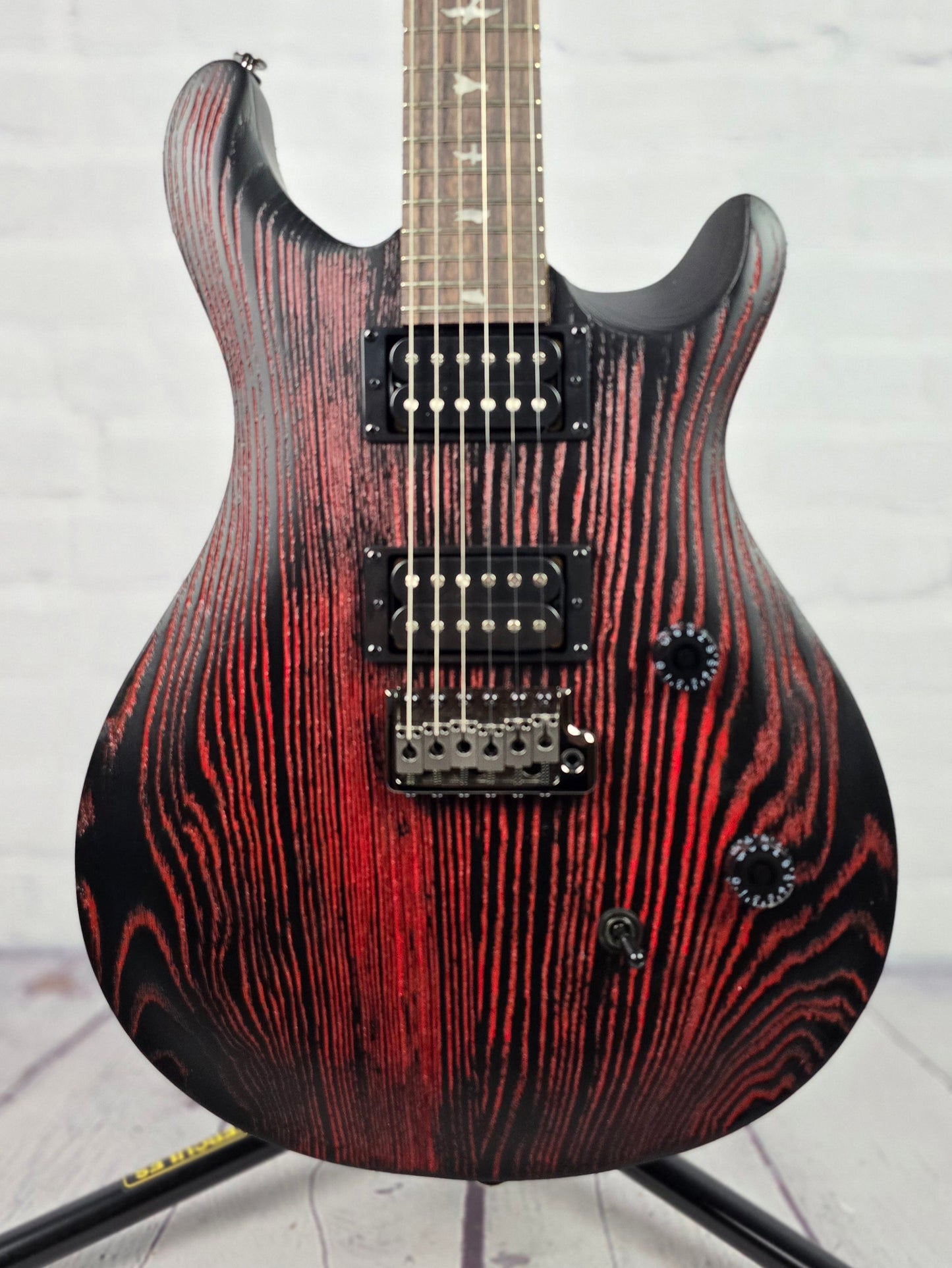 Paul Reed Smith PRS SE CE24 Sandblasted Electric Guitar Limited Edition Red