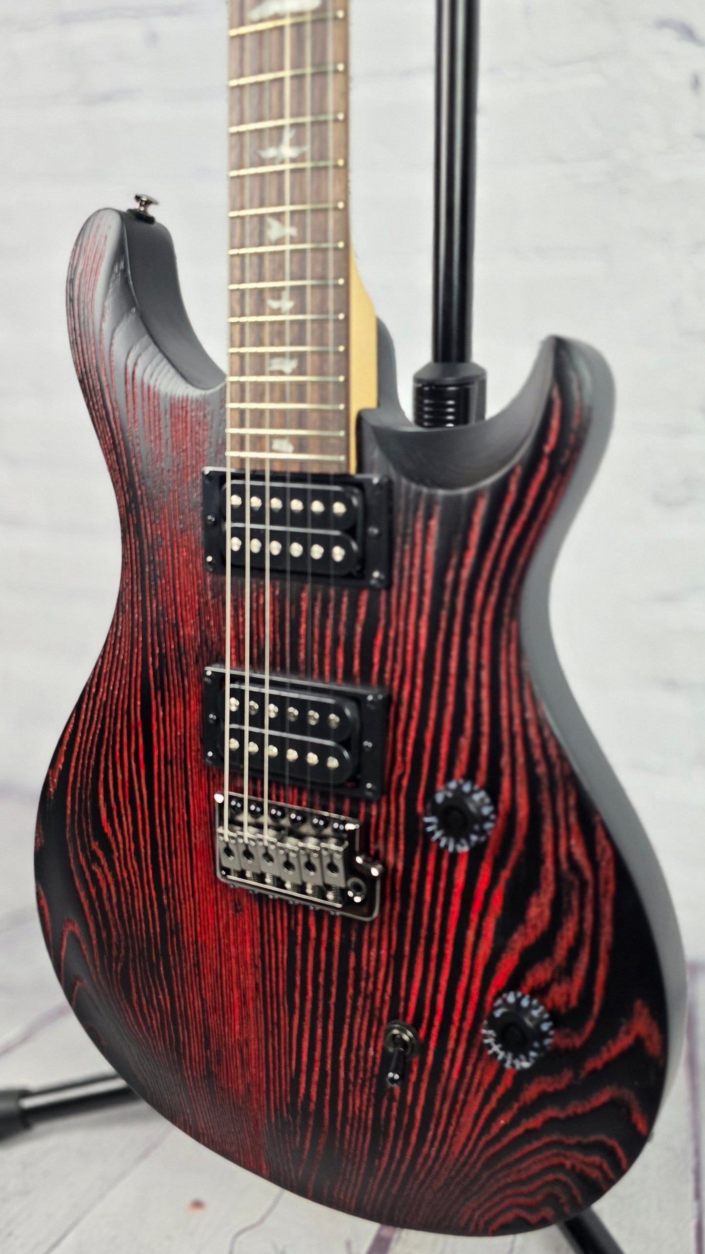 Paul Reed Smith PRS SE CE24 Sandblasted Electric Guitar Limited Edition Red