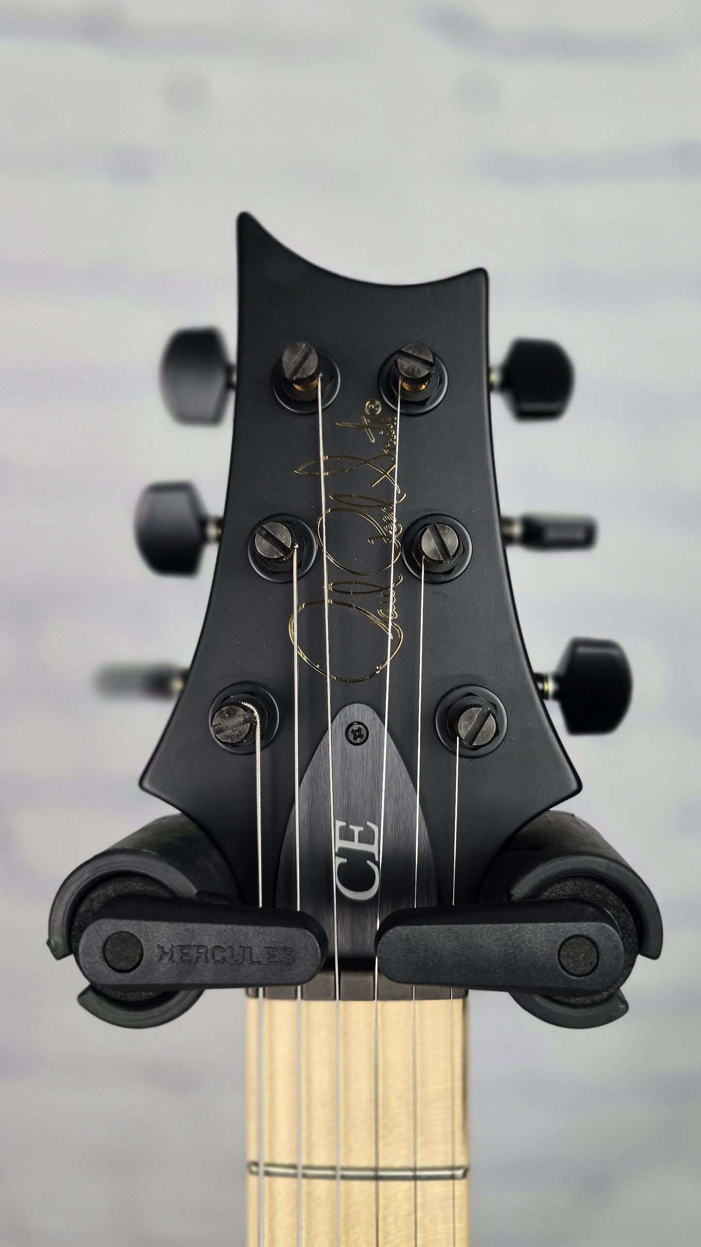 Paul Reed Smith PRS Dustie Waring Limited Edition CE24 Hardtail Electric Guitar Black Top