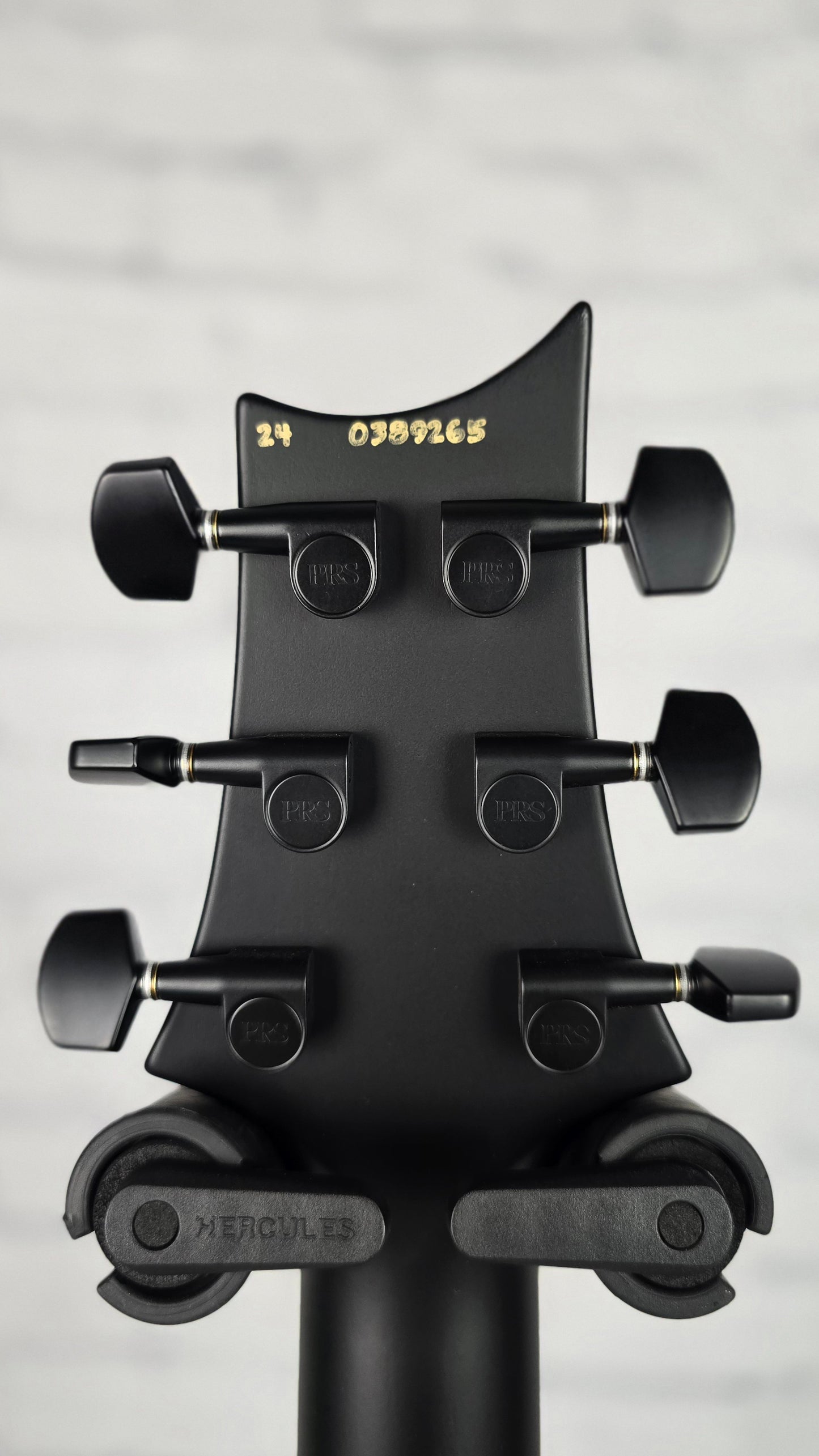 Paul Reed Smith PRS Dustie Waring Limited Edition CE24 Hardtail Electric Guitar Black Top