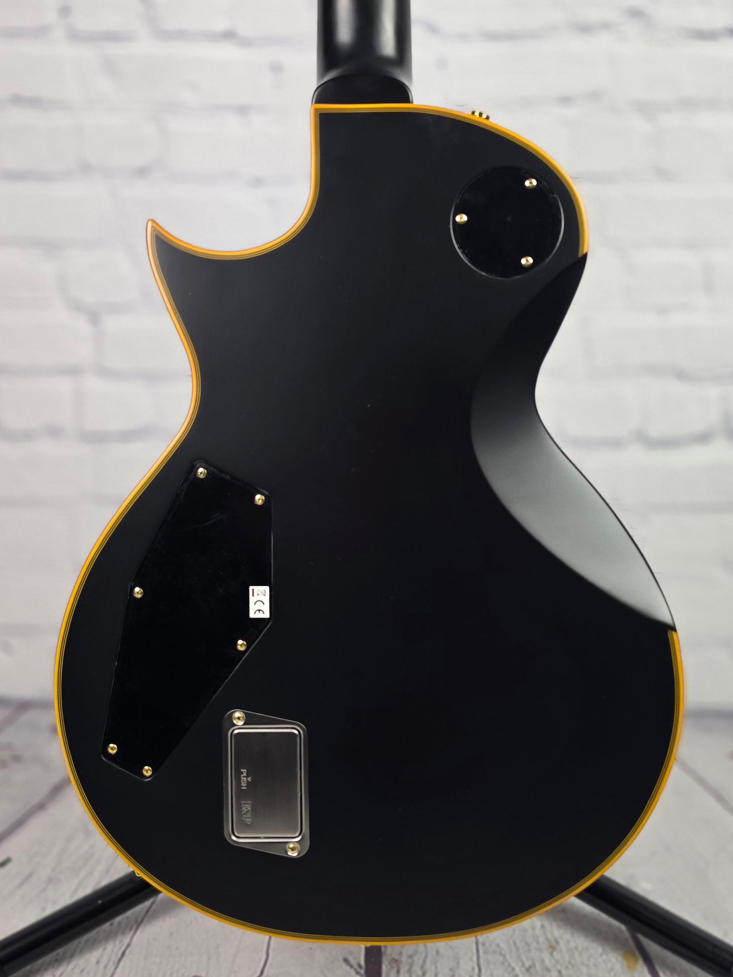 ESP E-II Eclipse 6 String Electric Guitar Vintage Black