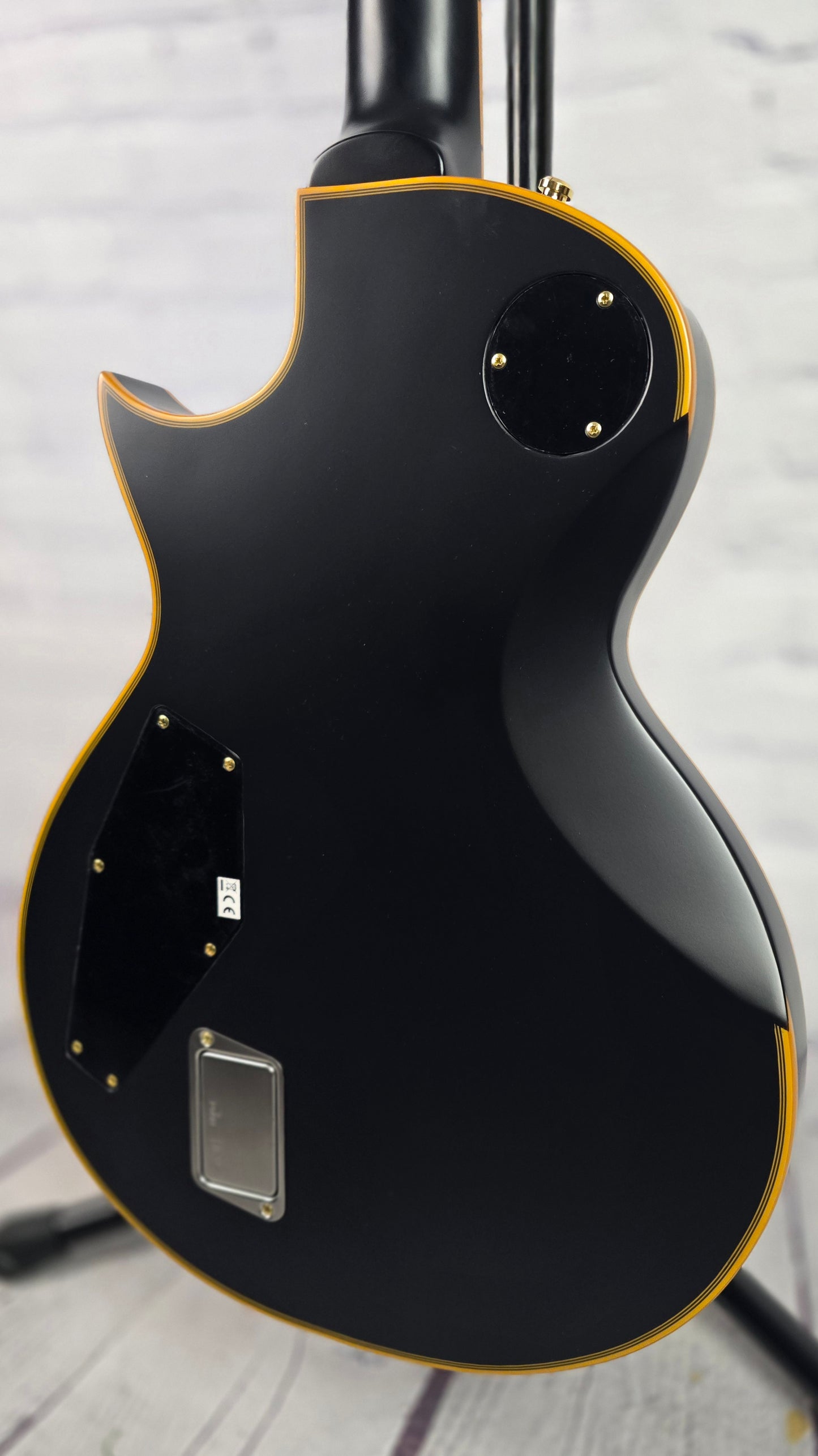 ESP E-II Eclipse 6 String Electric Guitar Vintage Black
