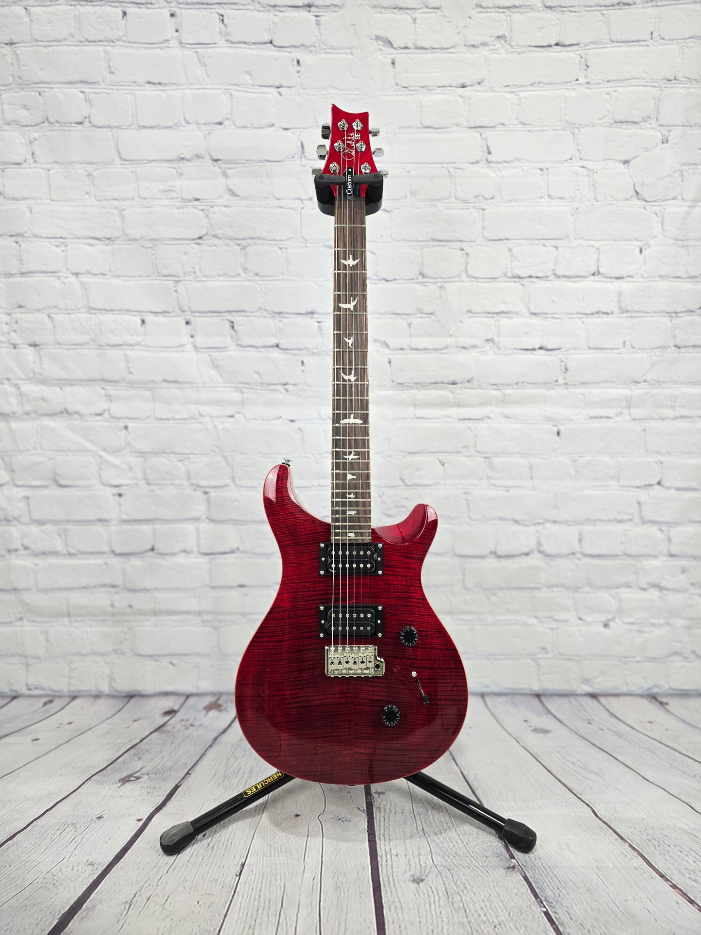 Paul Reed Smith PRS SE Custom 24 Limited 6 String Electric Guitar Ruby Red
