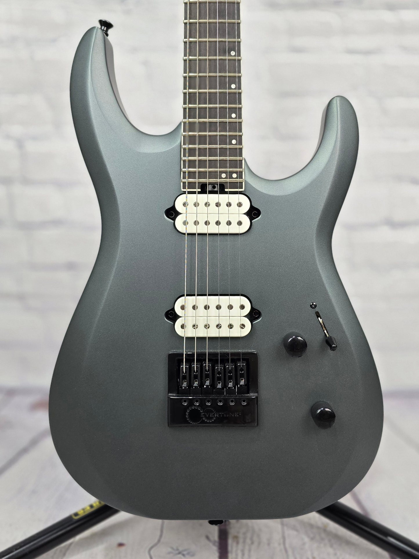 USED Jackson Pro Series Dink DK Modern Evertune 6 String Electric Guitar Satin Graphite