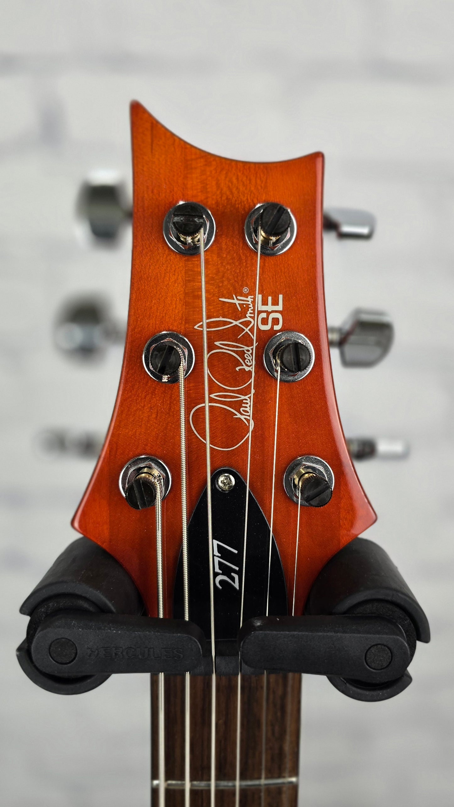 USED Paul Reed Smith PRS SE 277 Soapbar Semi-Hollow Baritone Electric Guitar Vintage Sunburst