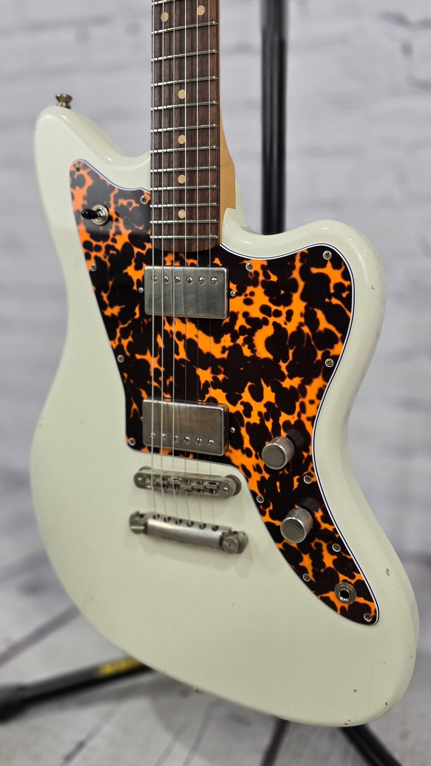Fano Guitars JM6 Oltre 6 String Electric Guitar Lollar Imperial Olympic White
