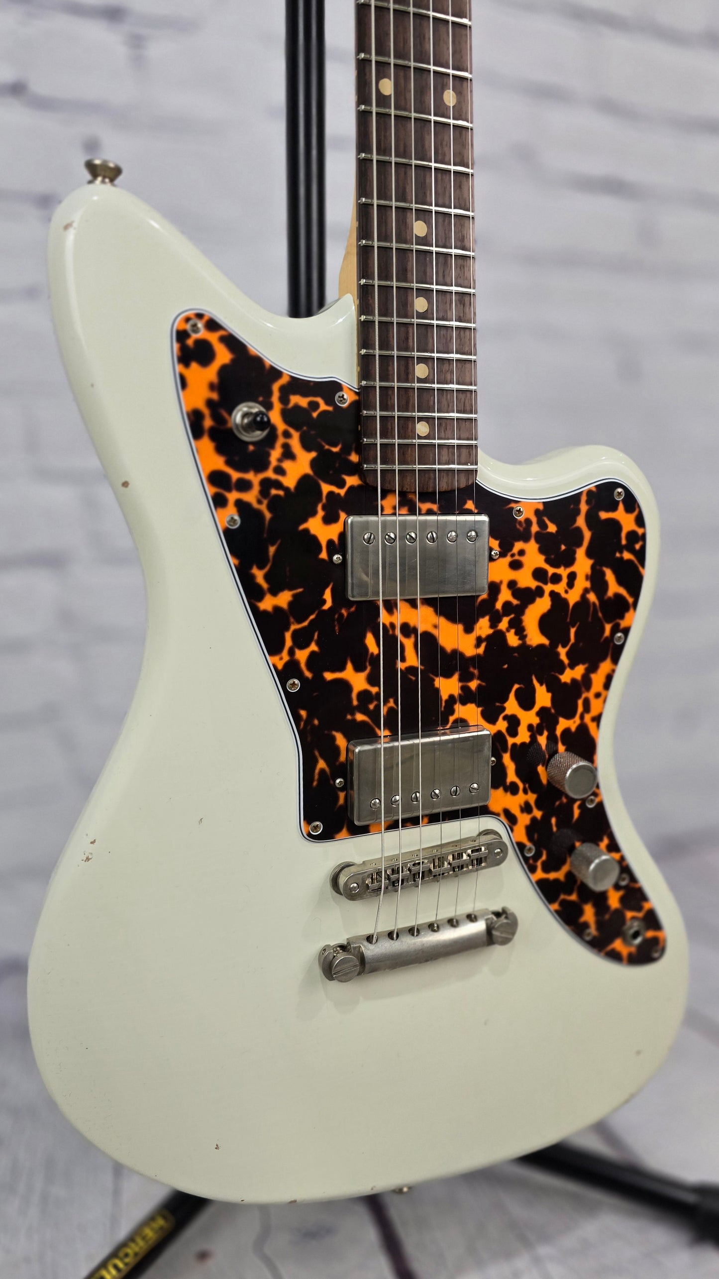 Fano Guitars JM6 Oltre 6 String Electric Guitar Lollar Imperial Olympic White