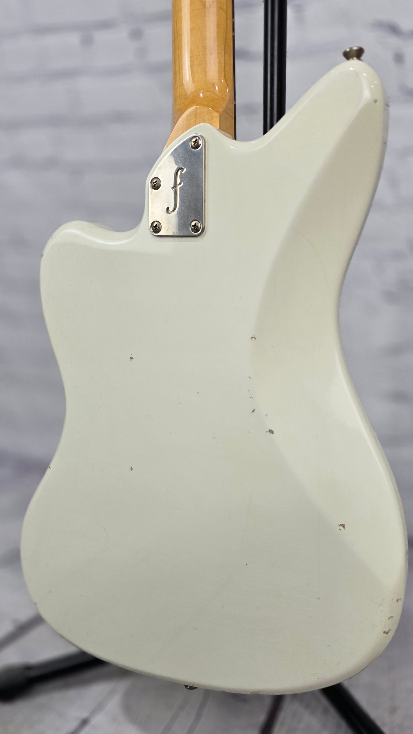 Fano Guitars JM6 Oltre 6 String Electric Guitar Lollar Imperial Olympic White