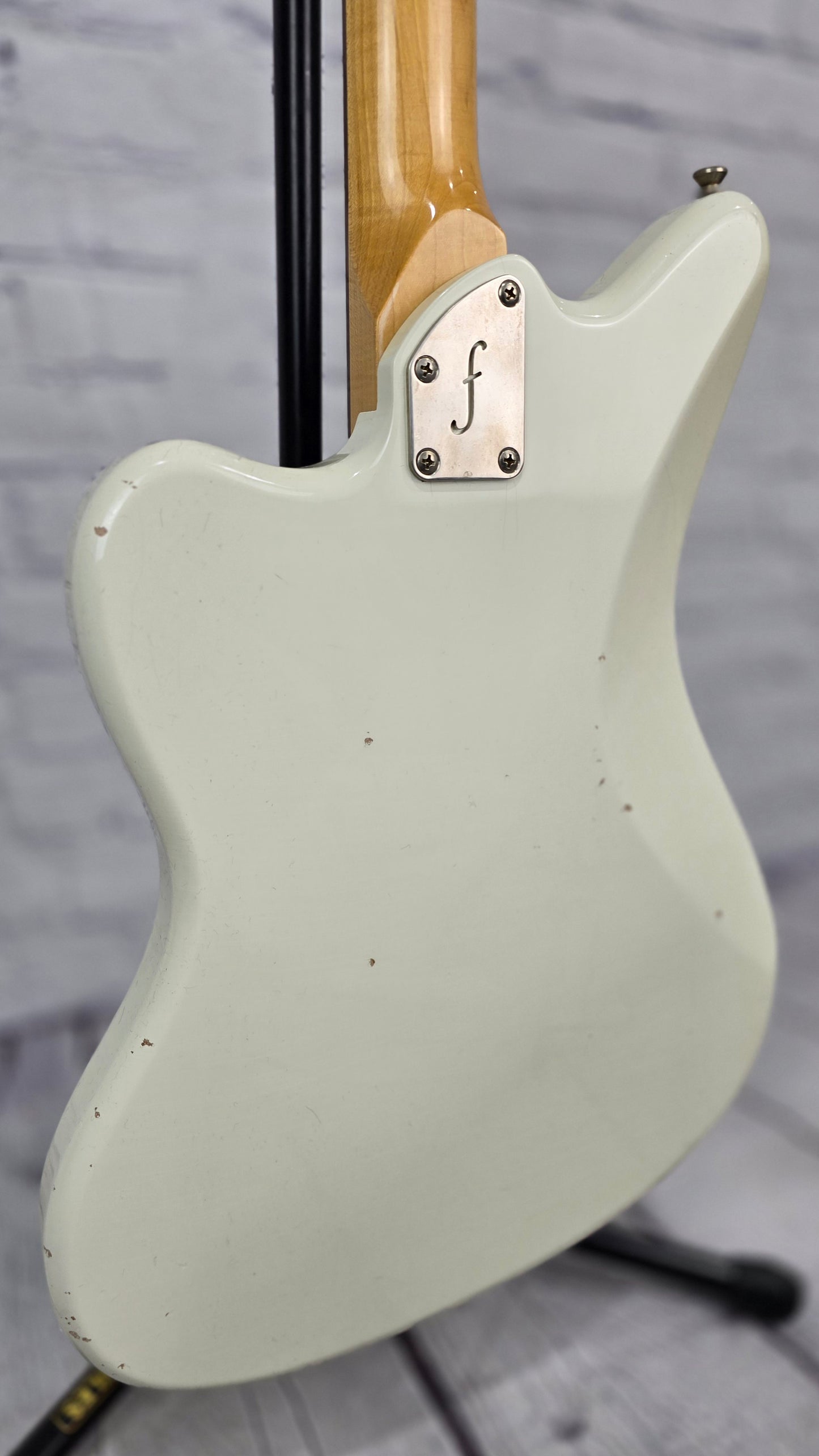 Fano Guitars JM6 Oltre 6 String Electric Guitar Lollar Imperial Olympic White
