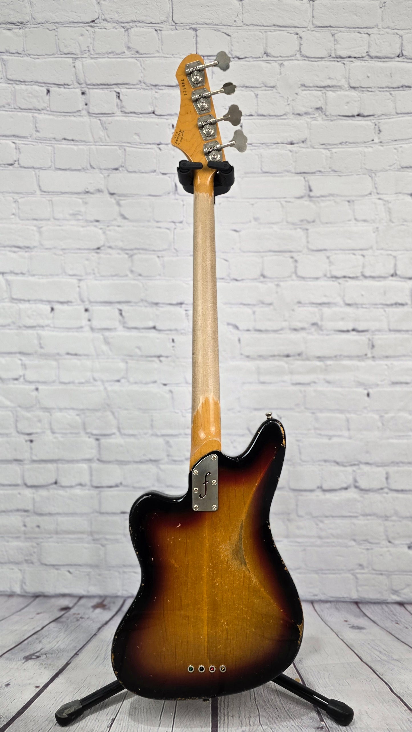 Fano Guitars JM4 Oltre 4 String Bass Guitar 3TSB Sunburst Light Aged Distress