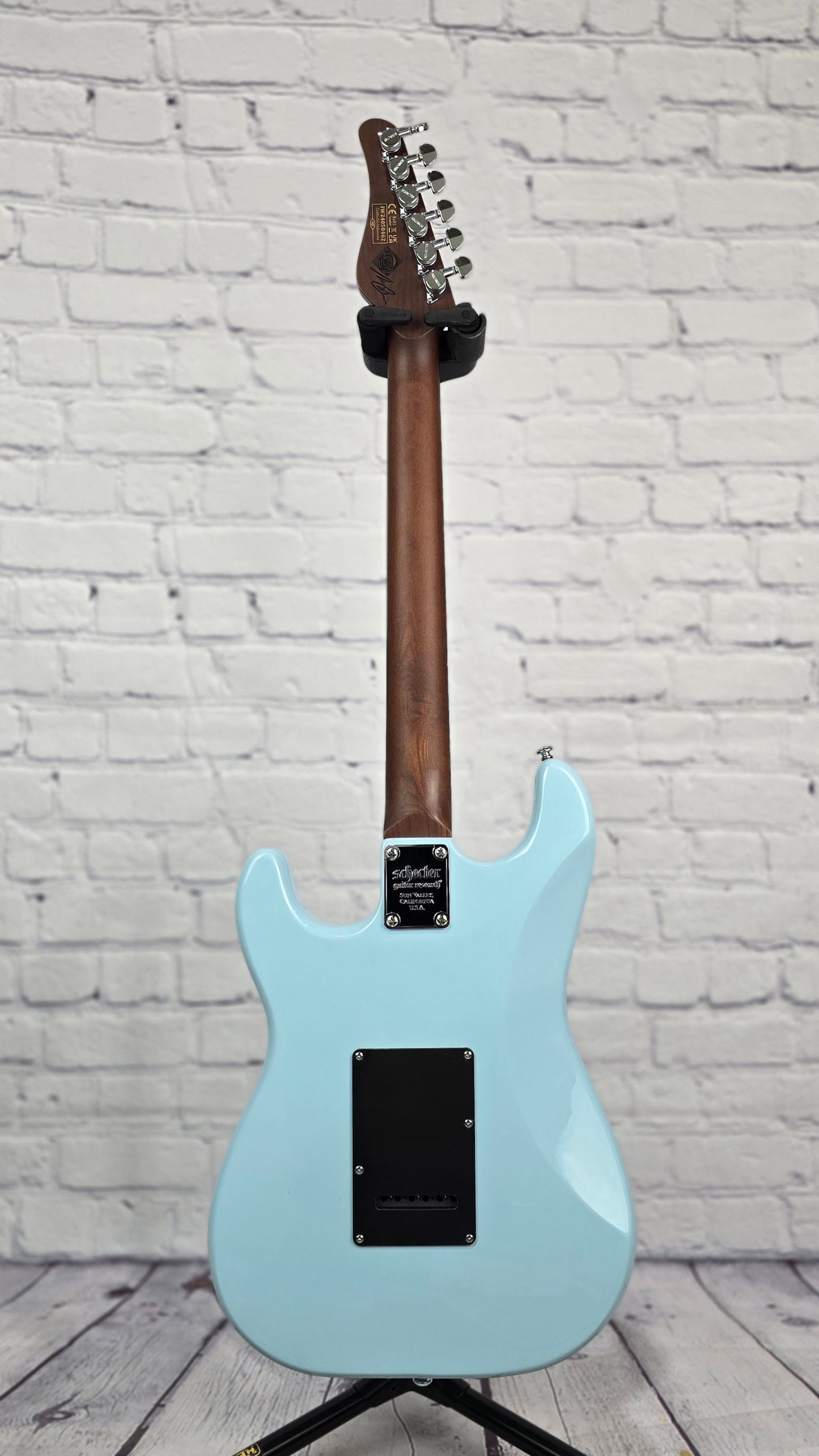 Schecter Guitars Nick Johnston Traditional HSS Electric Guitar Atomic Frost