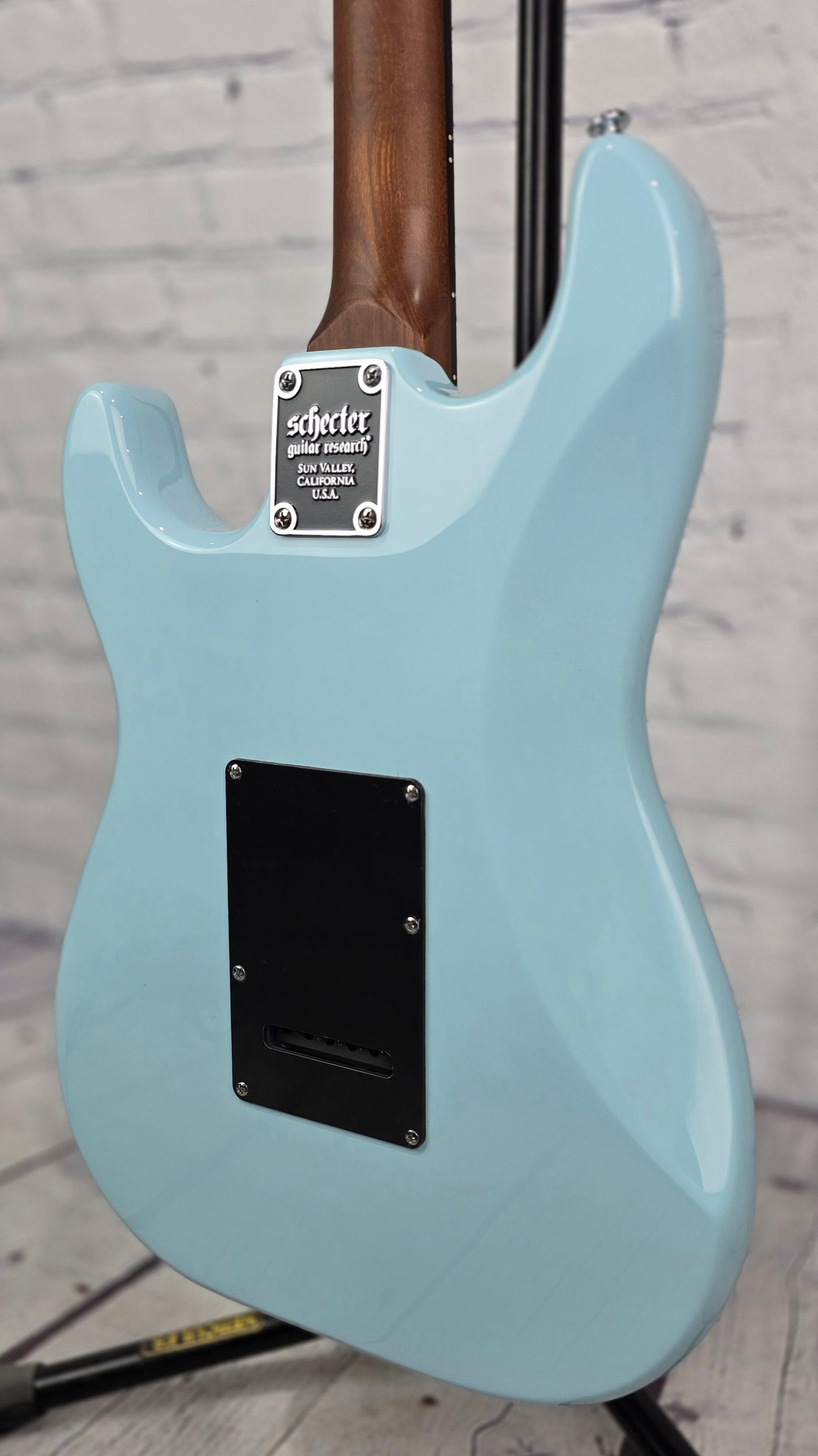 Schecter Guitars Nick Johnston Traditional HSS Electric Guitar Atomic Frost