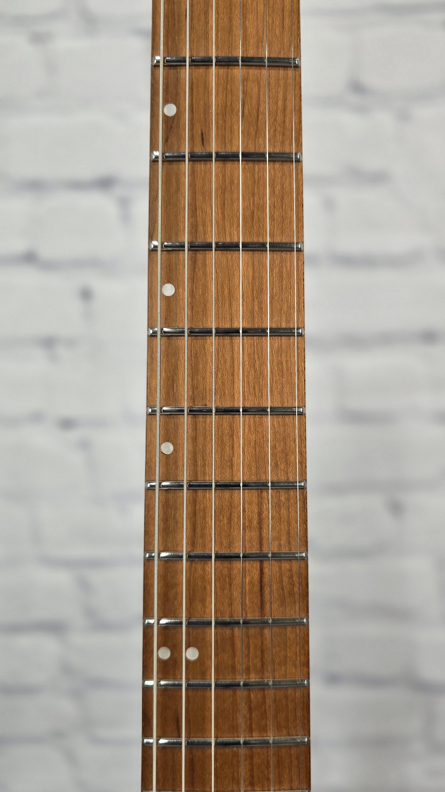 ESP LTD TE-1000 6 String Electric Guitar Black Blast Roasted Maple