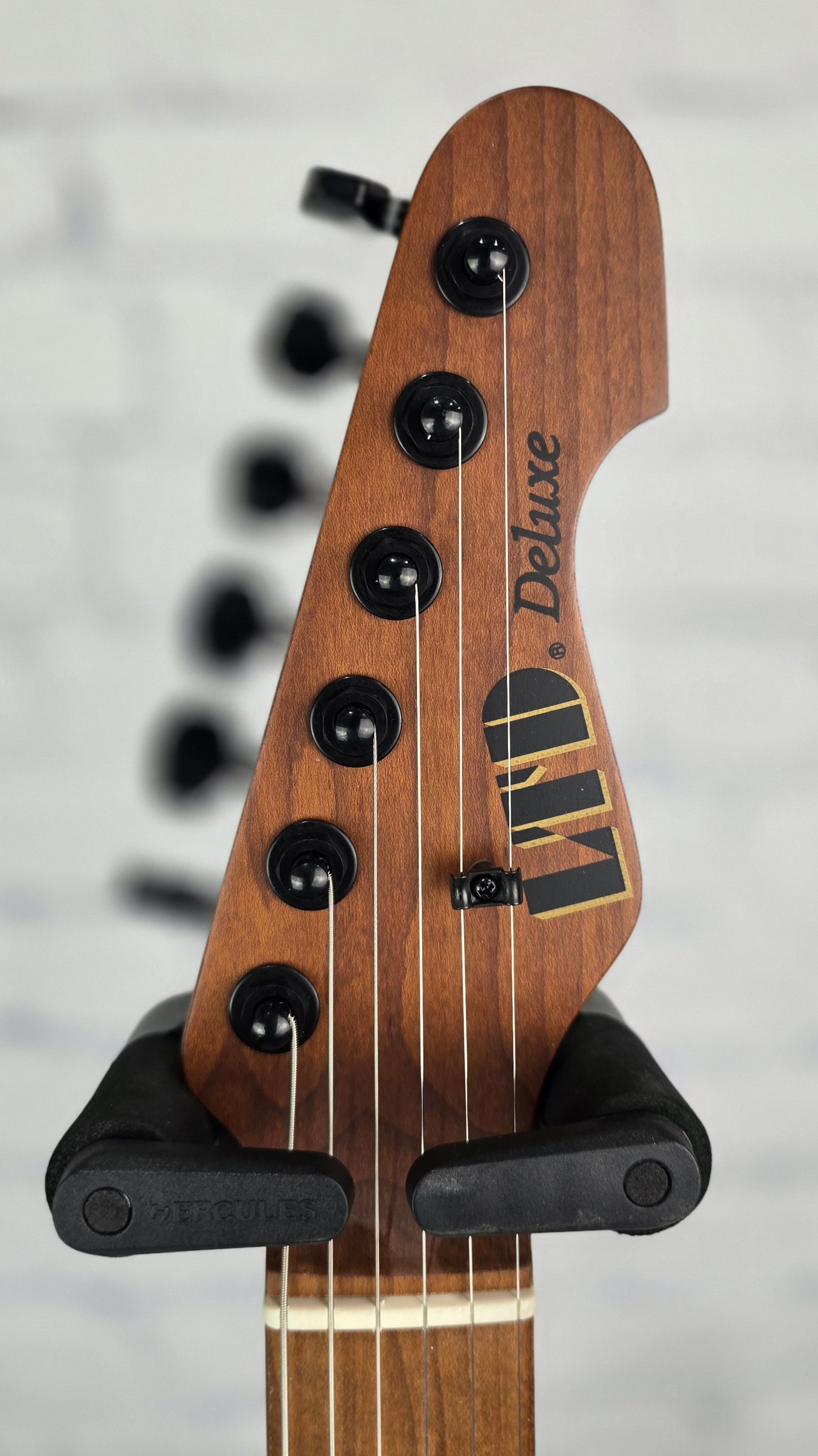 ESP LTD TE-1000 6 String Electric Guitar Black Blast Roasted Maple