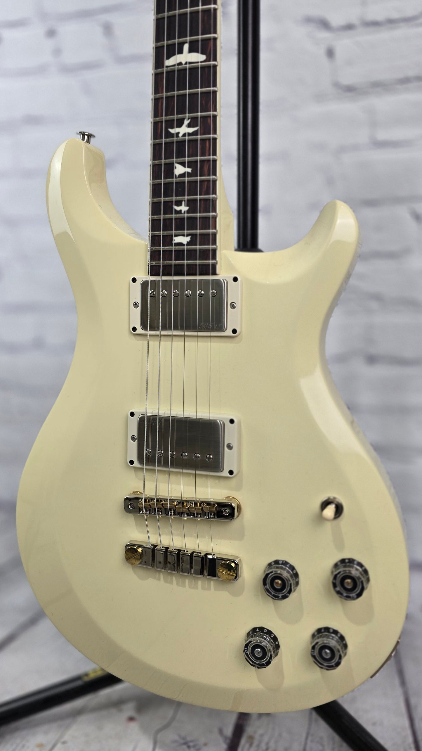 USED Paul Reed Smith PRS McCarty 594 Thinline Electric Guitar Antique White