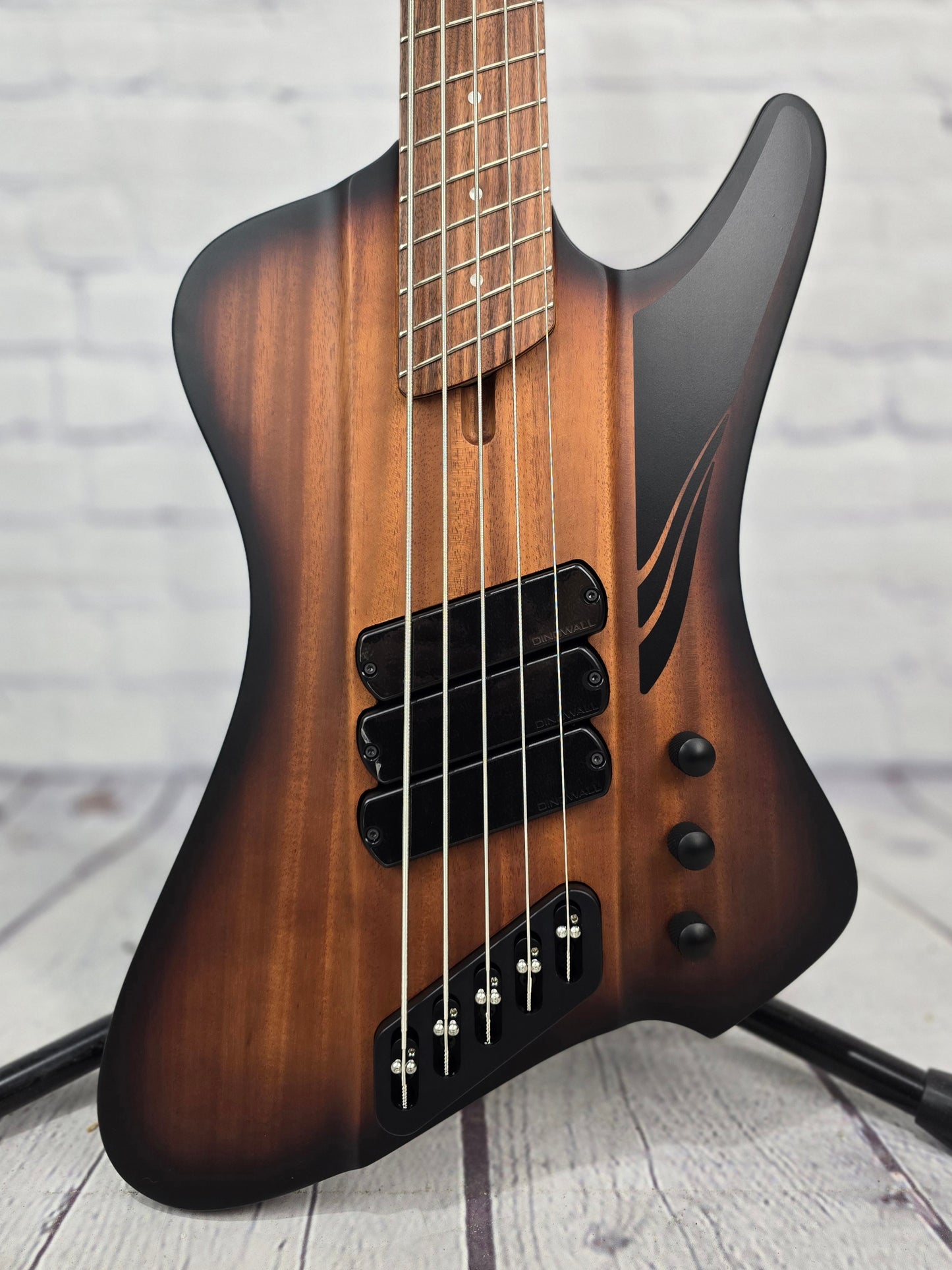 Dingwall D-Roc Standard 5 String Bass Guitar Matte Vintage Burst