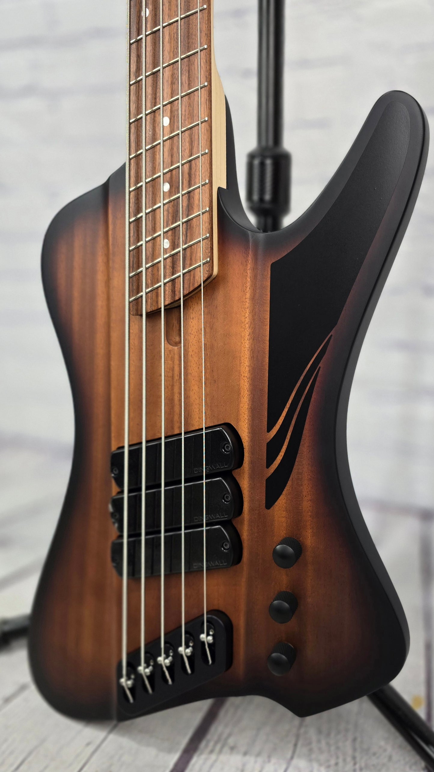 Dingwall D-Roc Standard 5 String Bass Guitar Matte Vintage Burst