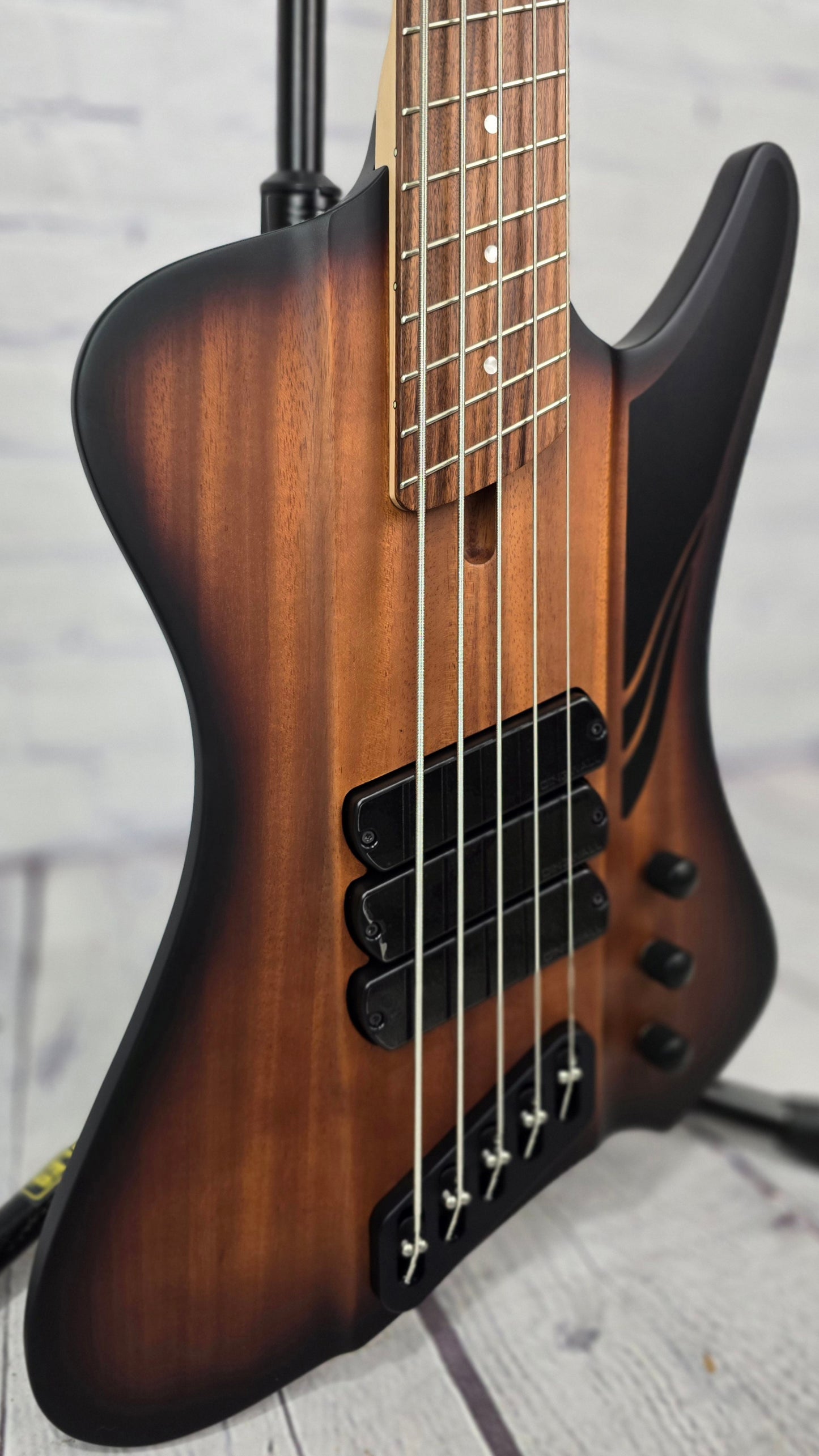 Dingwall D-Roc Standard 5 String Bass Guitar Matte Vintage Burst