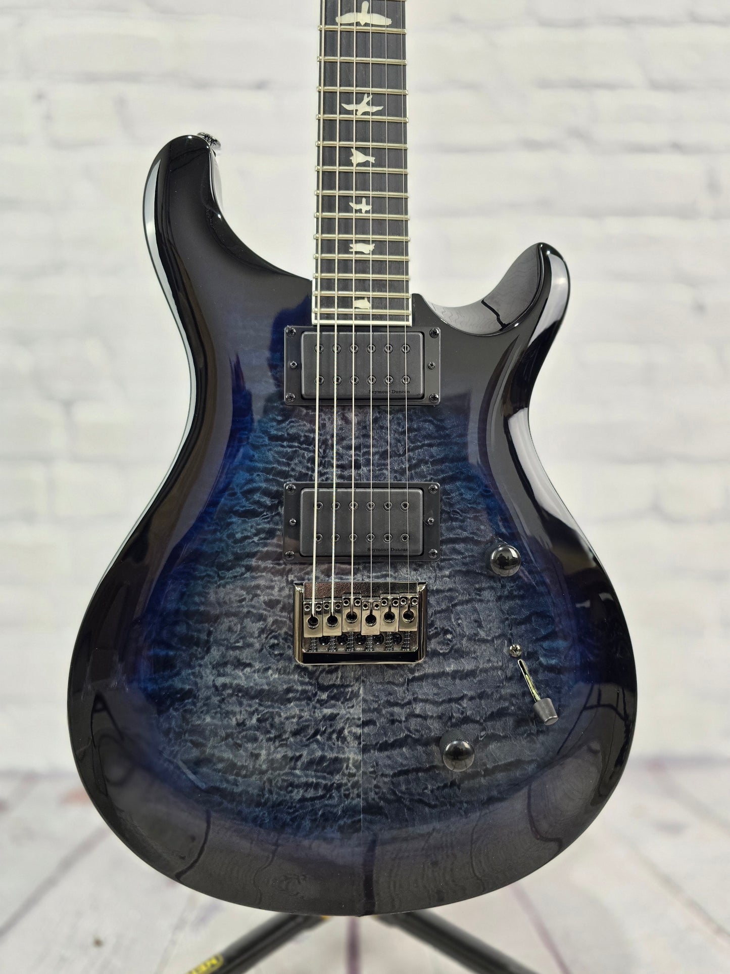 Paul Reed Smith PRS SE Mark Holcomb 6 String Electric Guitar Holcomb Blue Burst