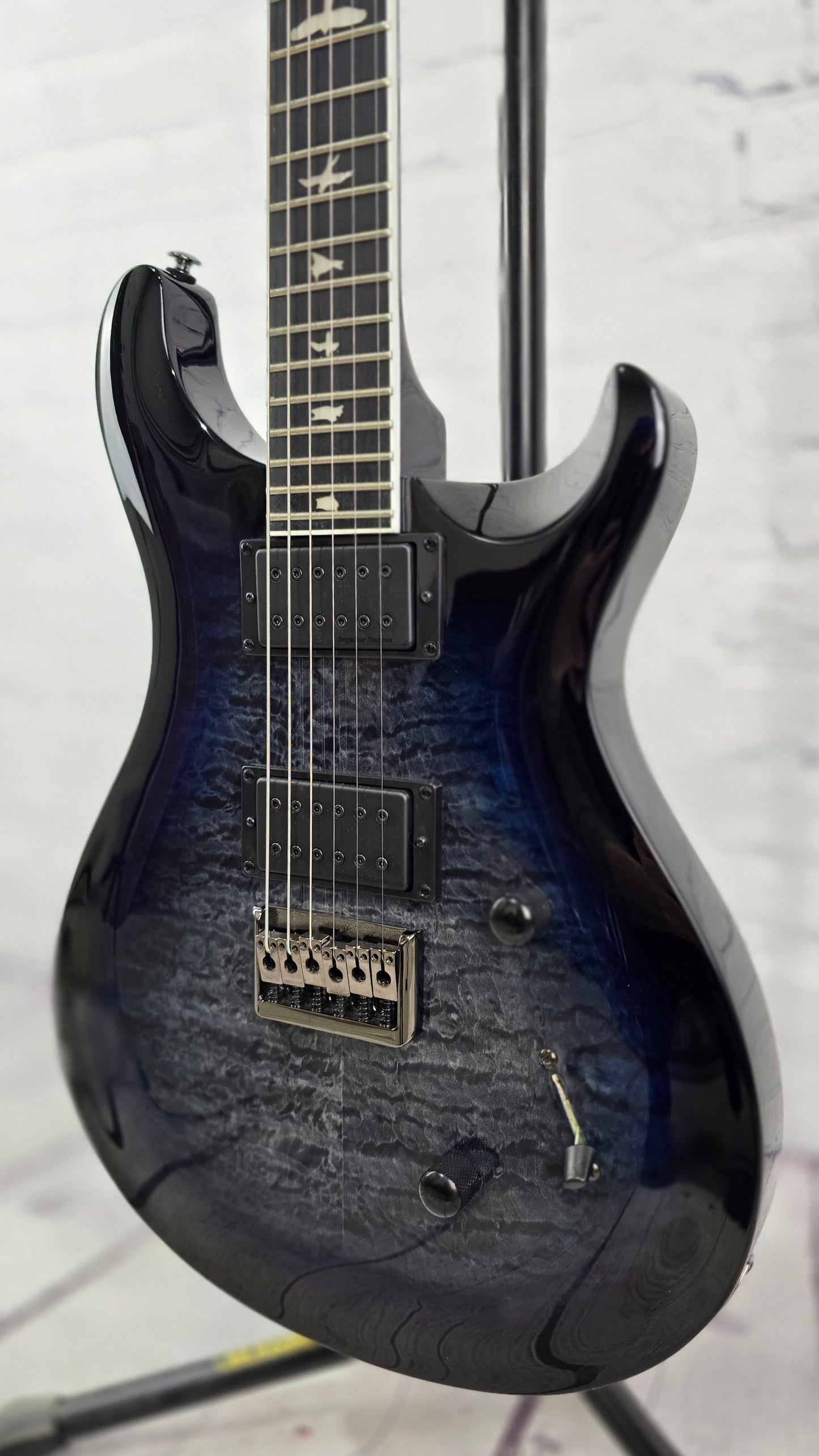 Paul Reed Smith PRS SE Mark Holcomb 6 String Electric Guitar Holcomb Blue Burst