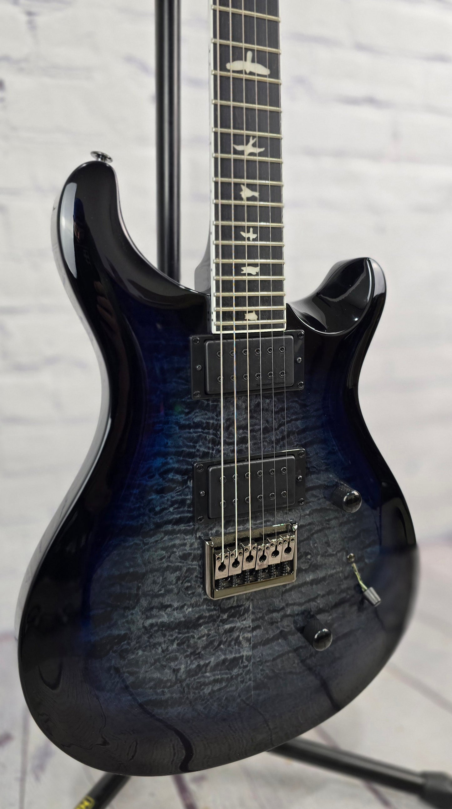 Paul Reed Smith PRS SE Mark Holcomb 6 String Electric Guitar Holcomb Blue Burst