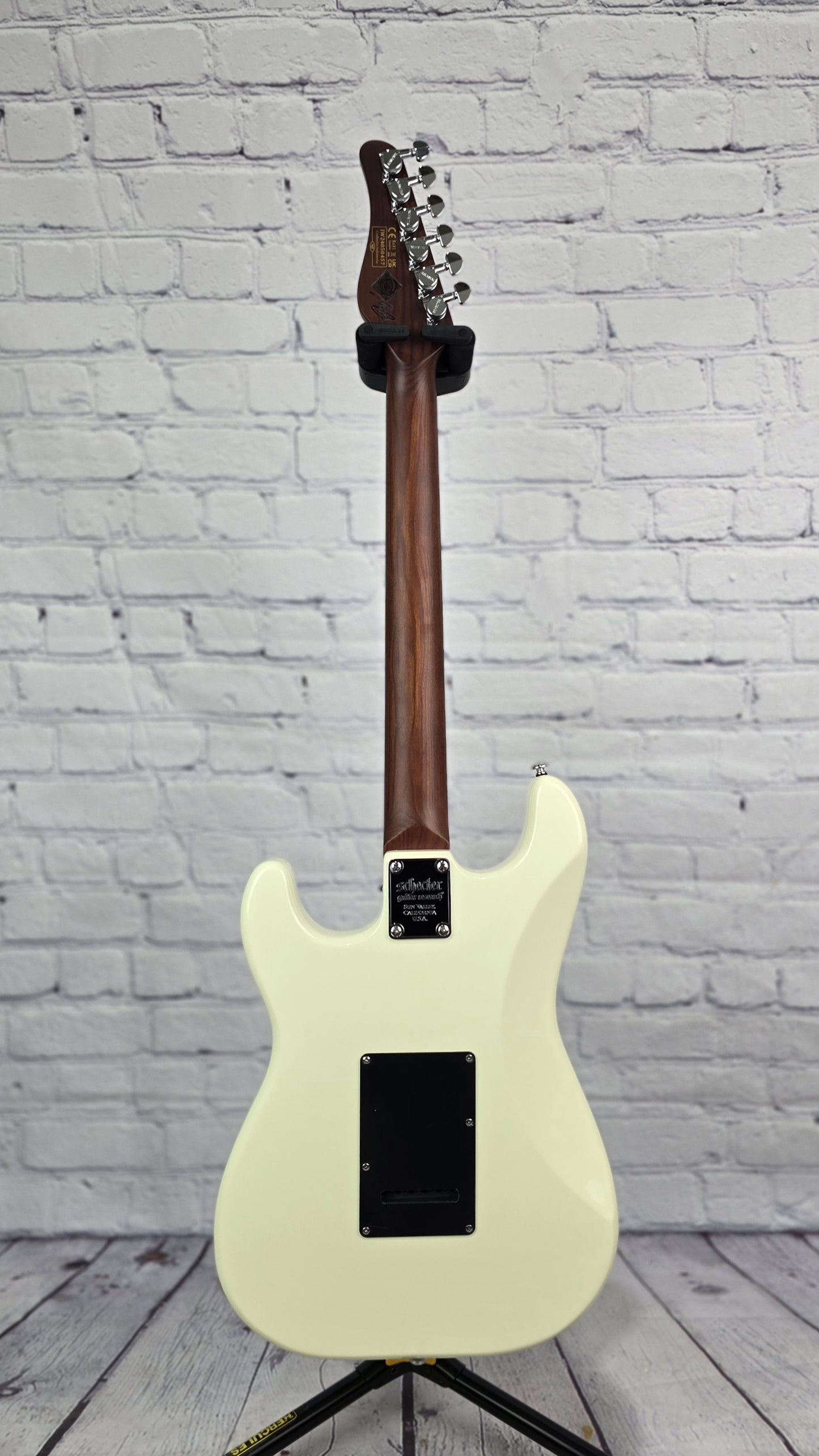 Schecter Guitars Nick Johnston Traditional HSS Electric Guitar Atomic Snow 1541-SHC