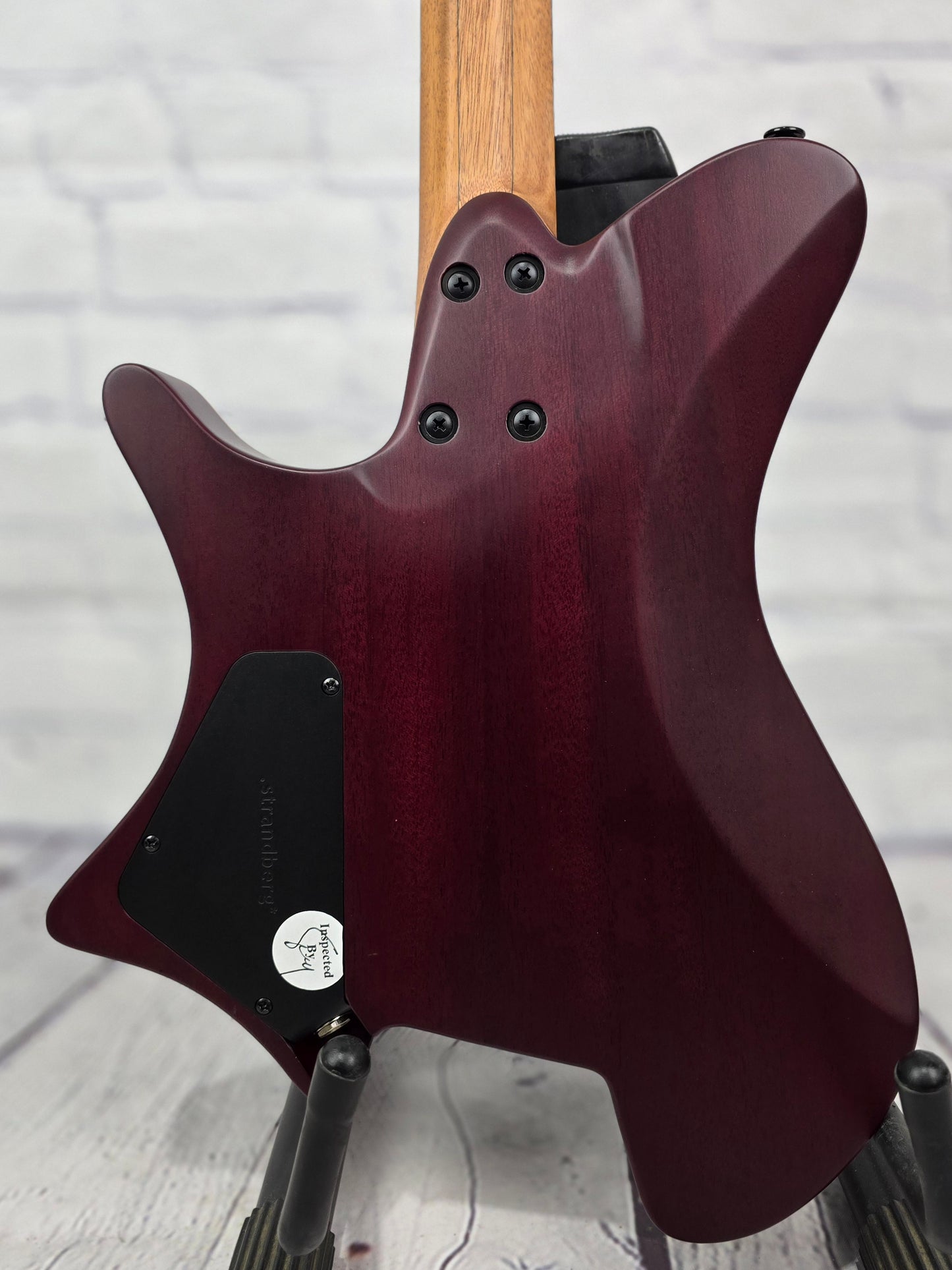 Strandberg Salen Jazz NX 6 String Semi-Hollow Electric Guitar Burgundy