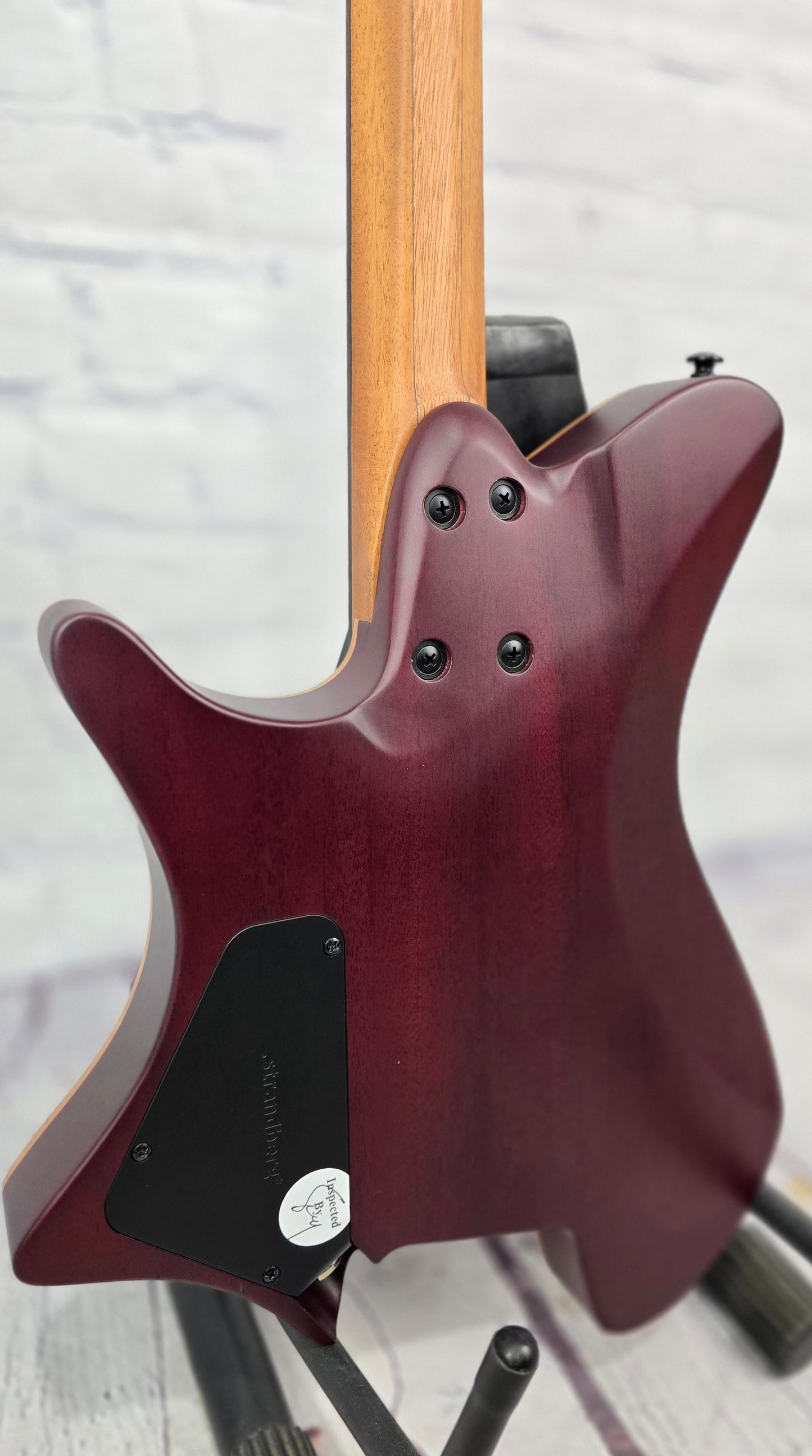 Strandberg Salen Jazz NX 6 String Semi-Hollow Electric Guitar Burgundy