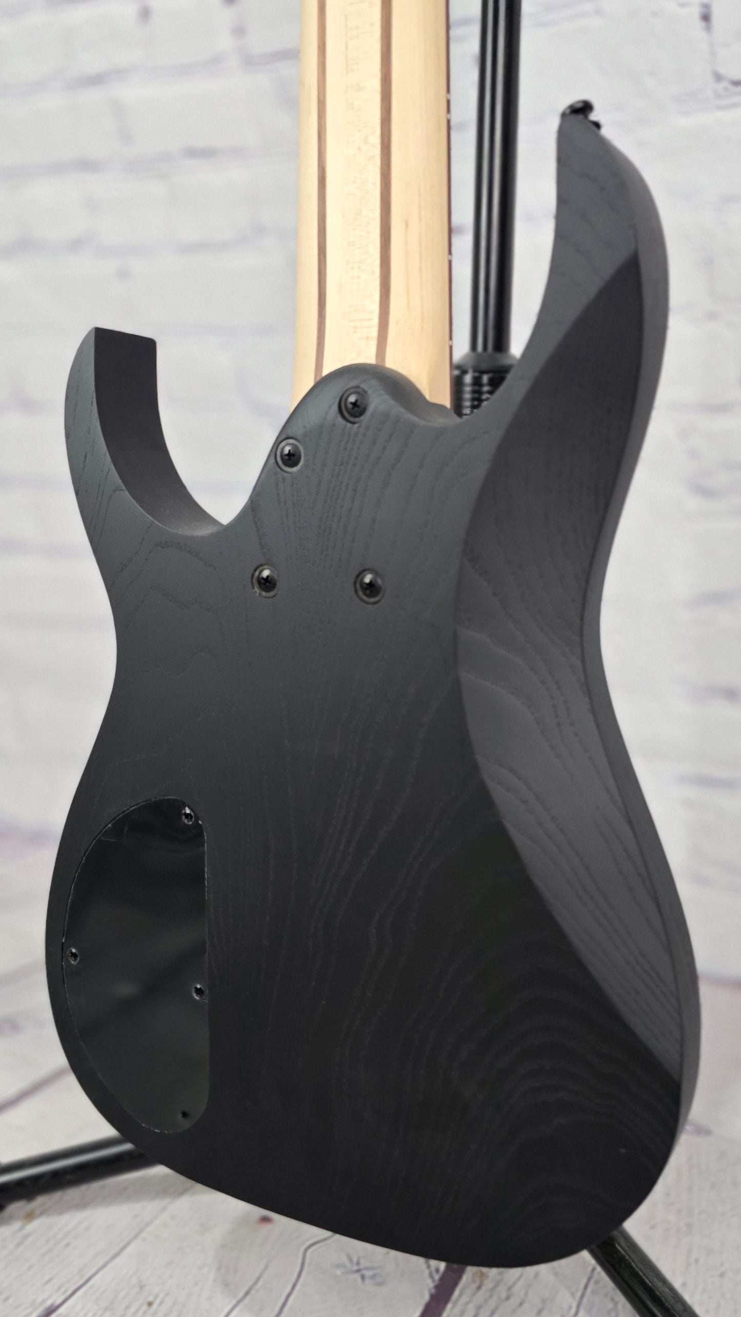 Ibanez M80M Meshuggah 8 String Electric Guitar Weathered Black 29.4"