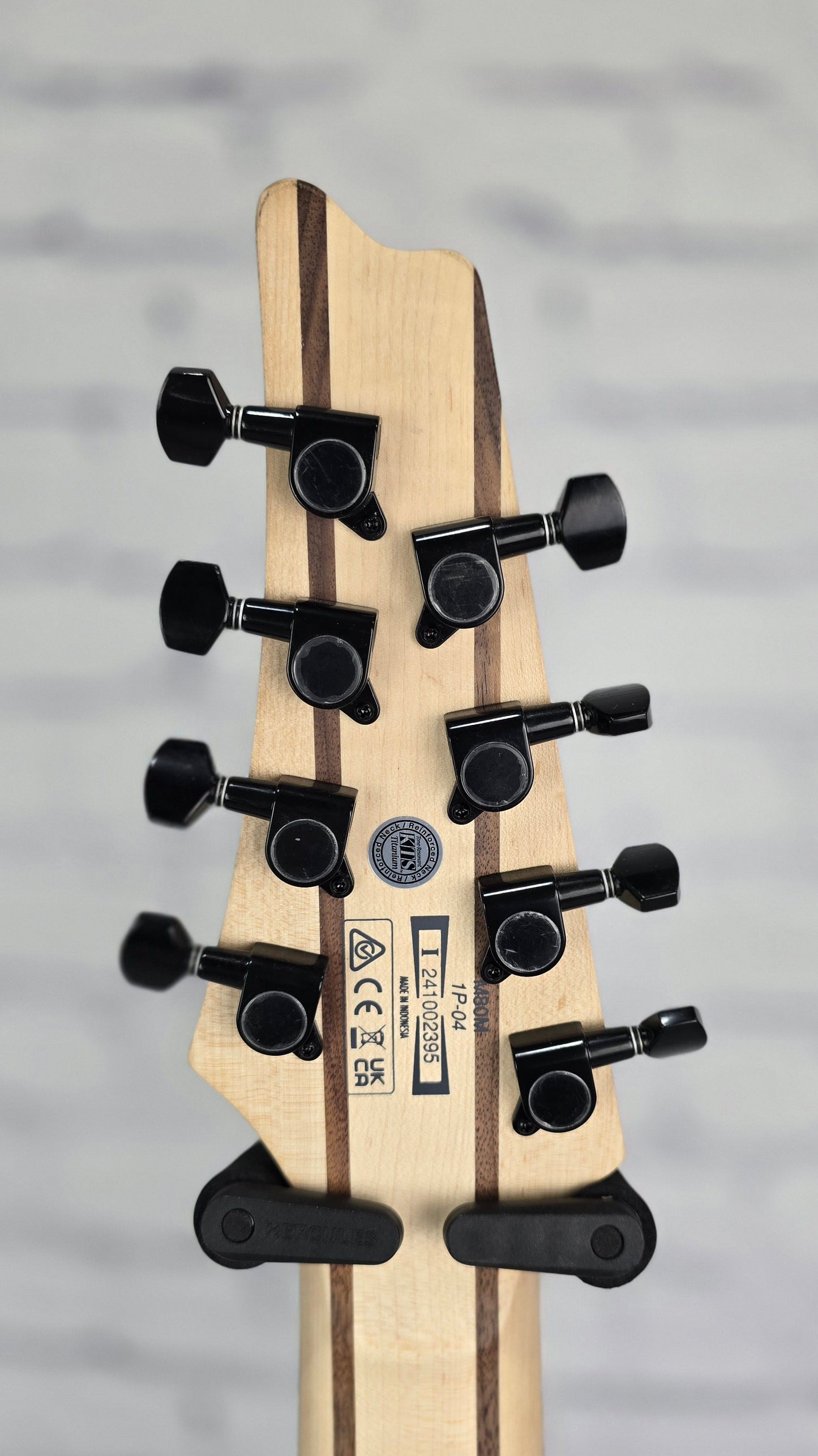 Ibanez M80M Meshuggah 8 String Electric Guitar Weathered Black 29.4"