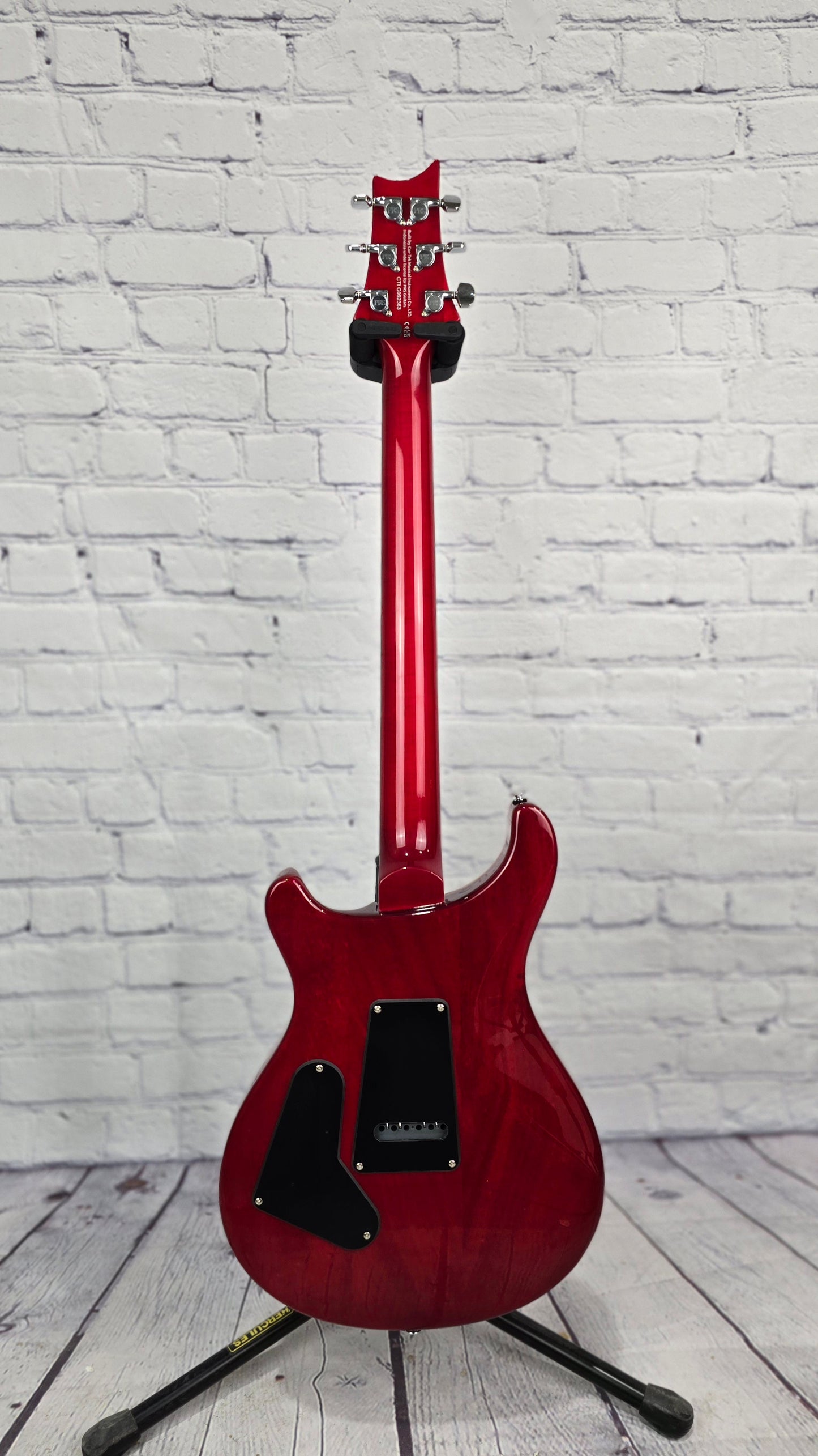 Paul Reed Smith PRS SE Custom 24 6 String Electric Guitar Charcoal Cherry Burst