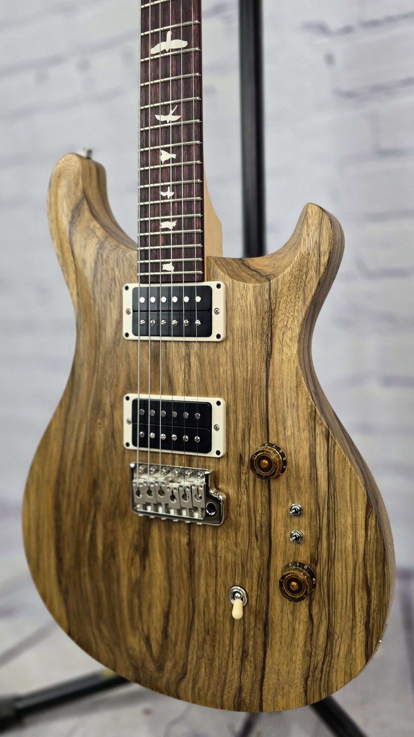 Paul Reed Smith PRS CE24-08 Black Limba Limited Edition Electric Guitar Natural