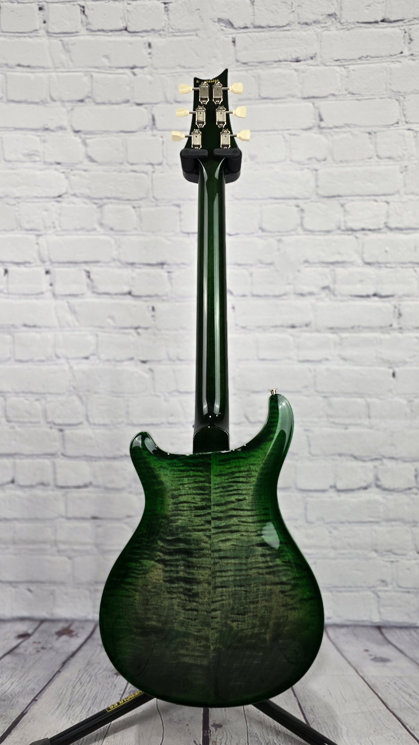 USED Paul Reed Smith PRS McCarty 594 Hollowbody II 10 Top HBII Electric Guitar Trampas Green Jadeburst