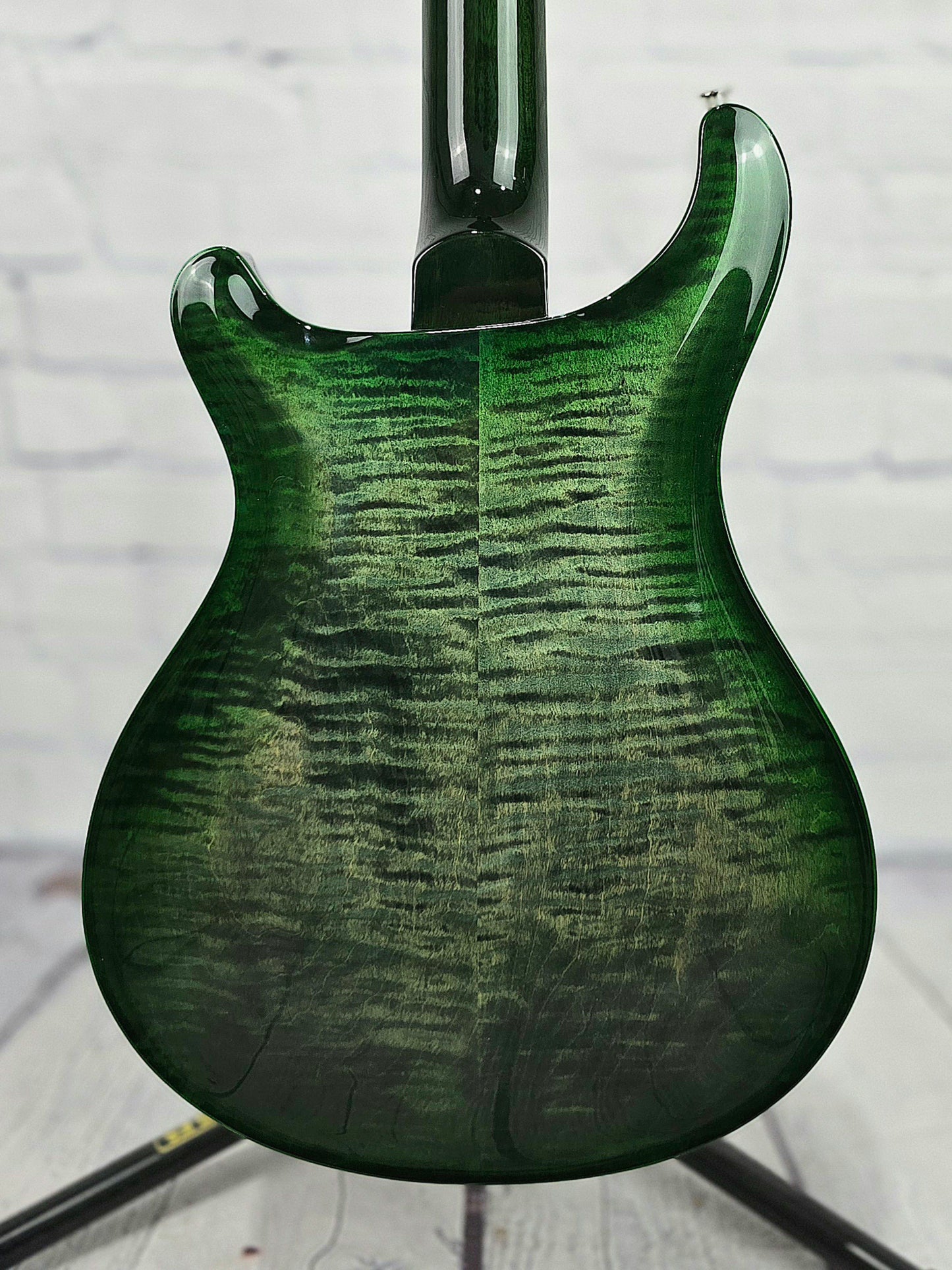 USED Paul Reed Smith PRS McCarty 594 Hollowbody II 10 Top HBII Electric Guitar Trampas Green Jadeburst