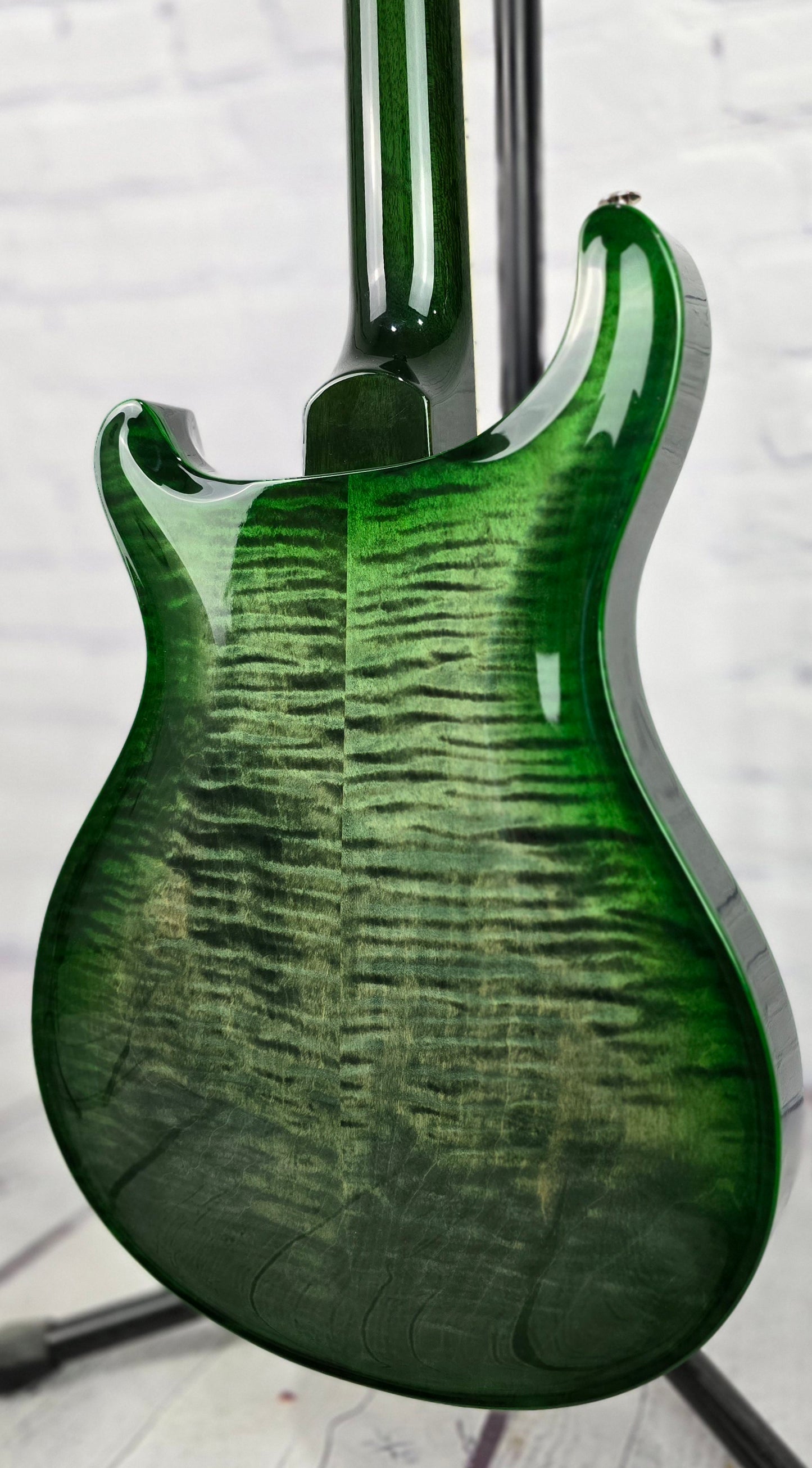 USED Paul Reed Smith PRS McCarty 594 Hollowbody II 10 Top HBII Electric Guitar Trampas Green Jadeburst