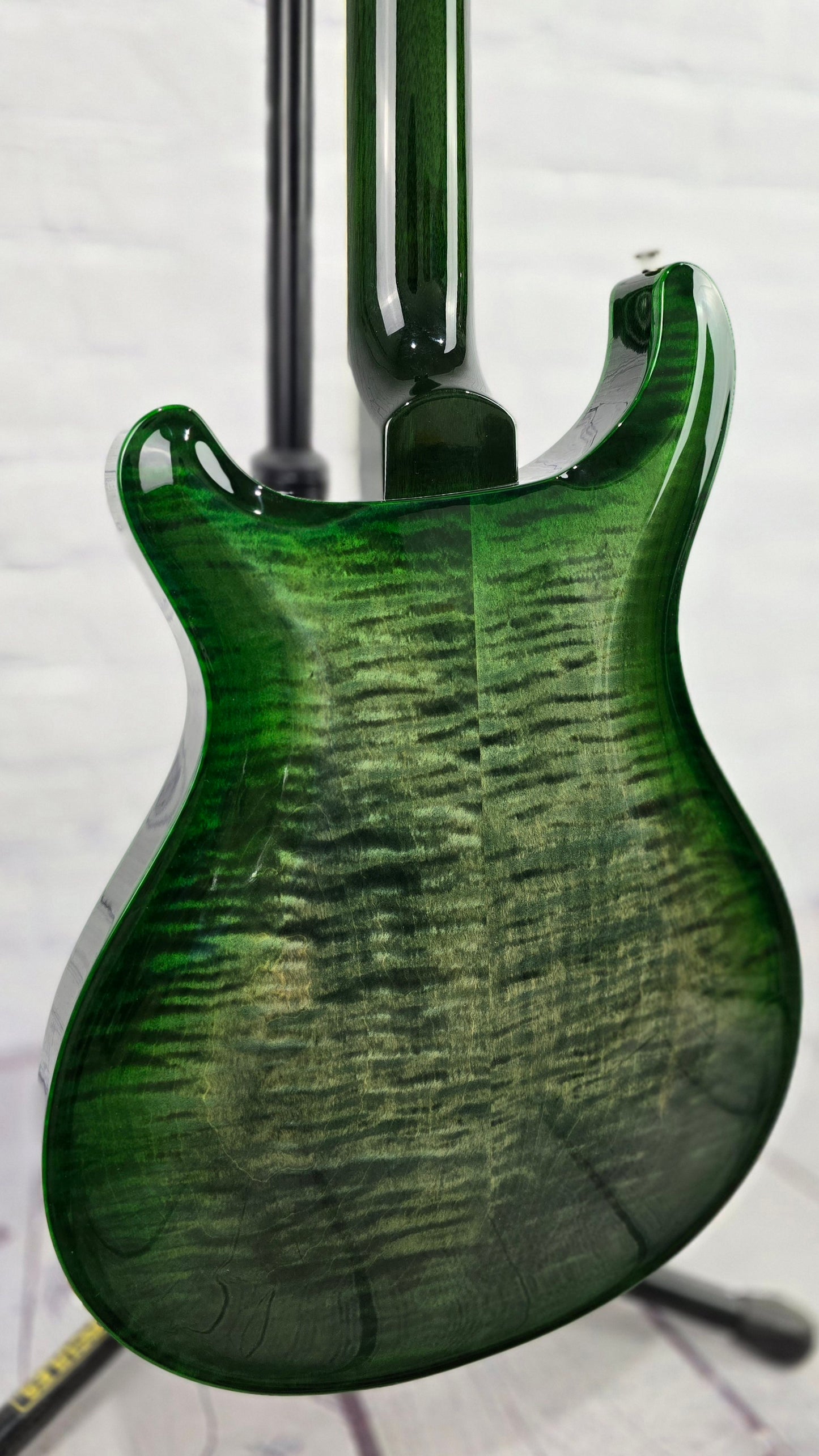USED Paul Reed Smith PRS McCarty 594 Hollowbody II 10 Top HBII Electric Guitar Trampas Green Jadeburst