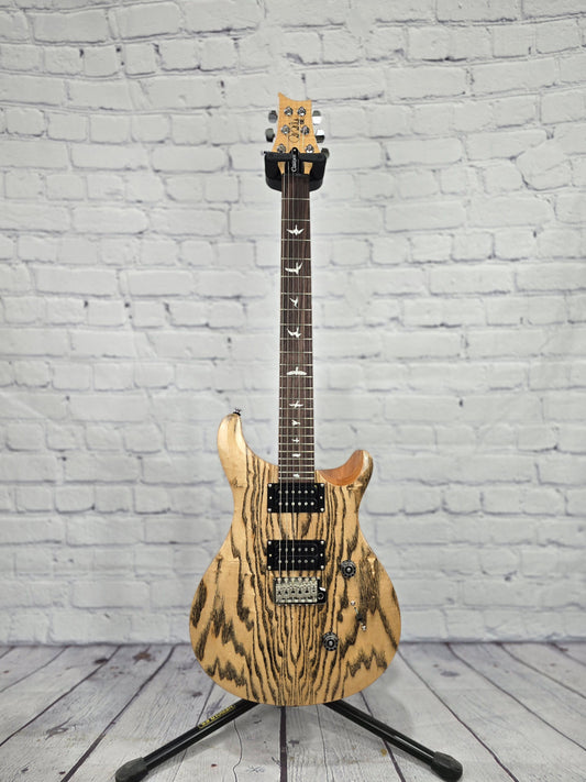Paul Reed Smith PRS SE Custom 24 Burled Ash Limited Edition Electric Guitar Natural