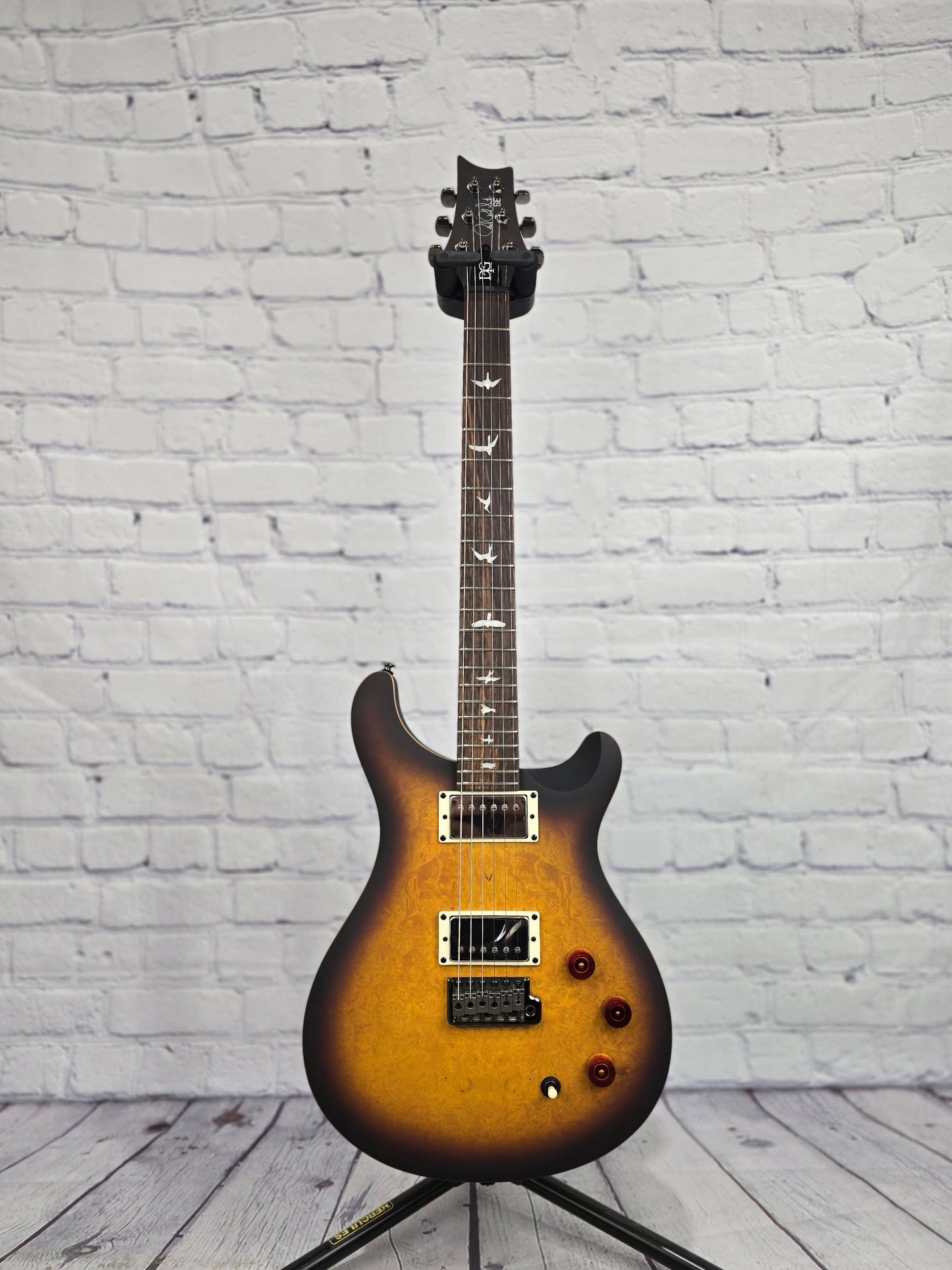 Paul Reed Smith PRS DGT Laurel Burl Limited Edition Electric Guitar McCarty Tobacco Burst