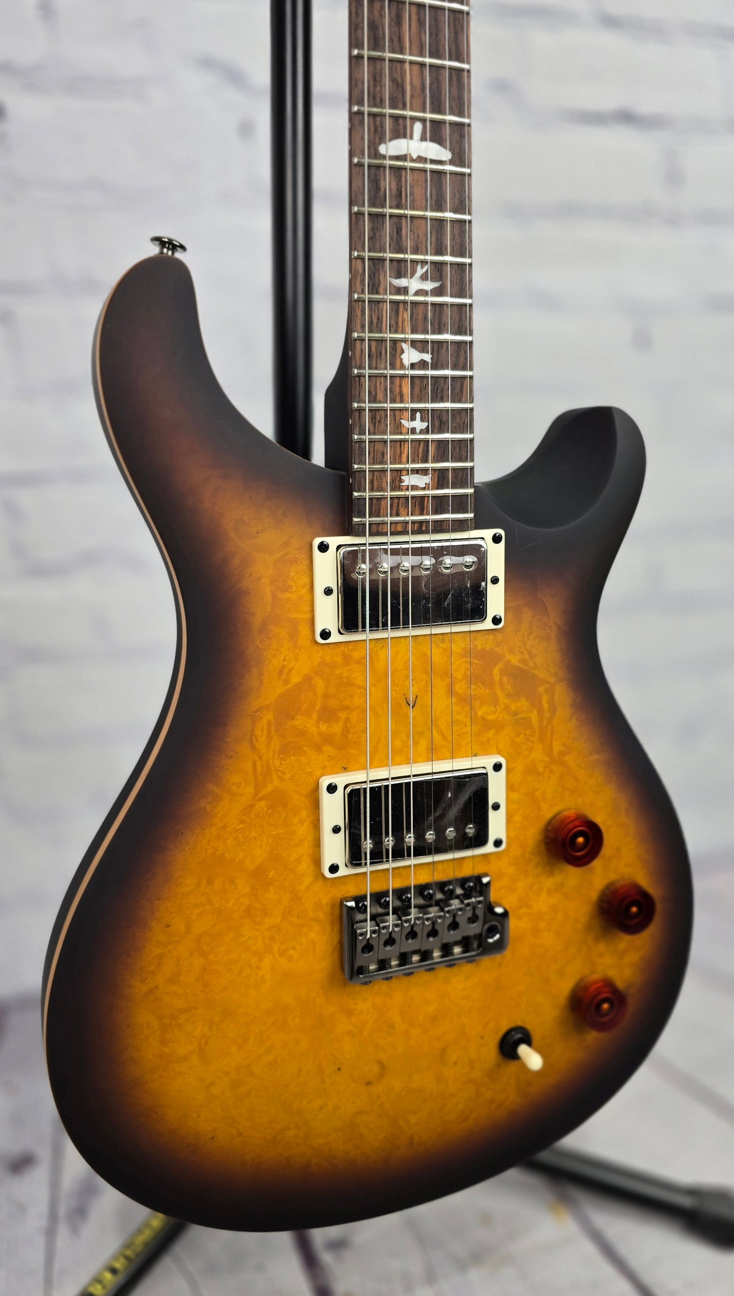 Paul Reed Smith PRS DGT Laurel Burl Limited Edition Electric Guitar McCarty Tobacco Burst